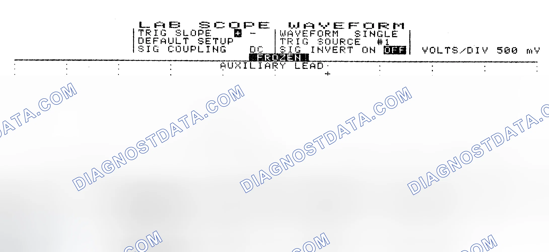 Scheme 10: Single Injector w/Excessive Current Flow - Current Pattern