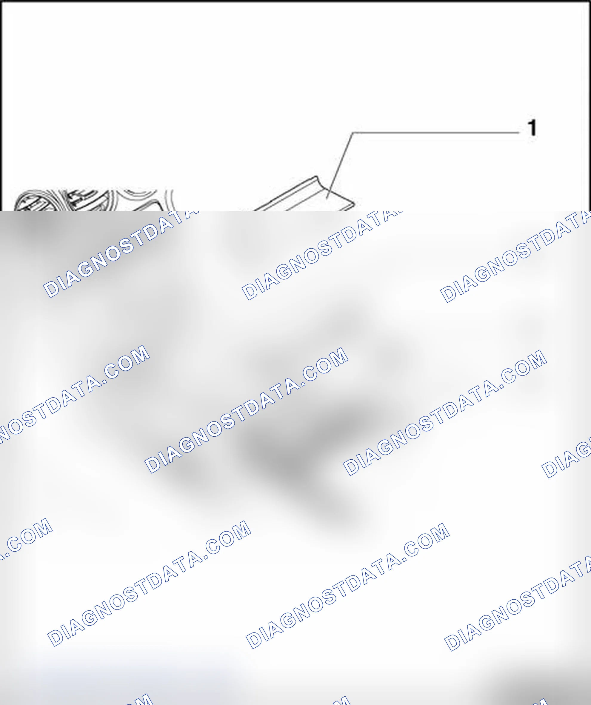 Scheme 35: Front ashtray, assembly overview
