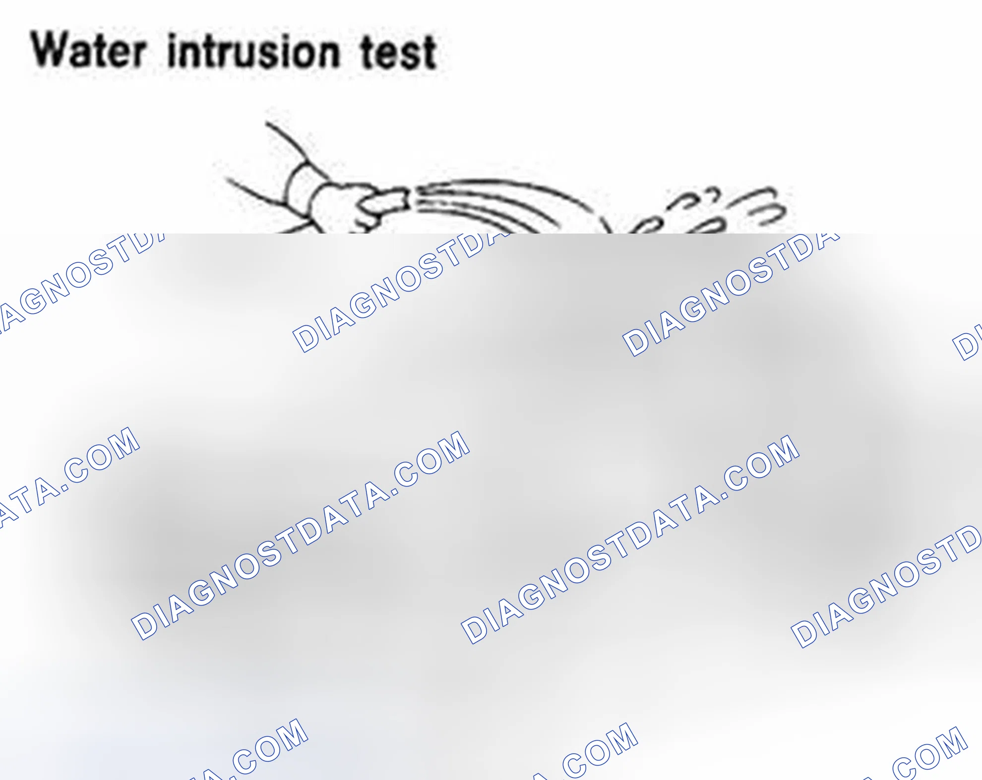 Scheme 56: WATER INTRUSION