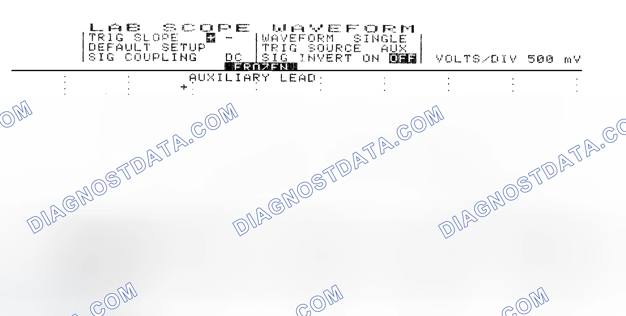 Scheme 14: Single Injector w/Excessive Current Flow - Current Pattern