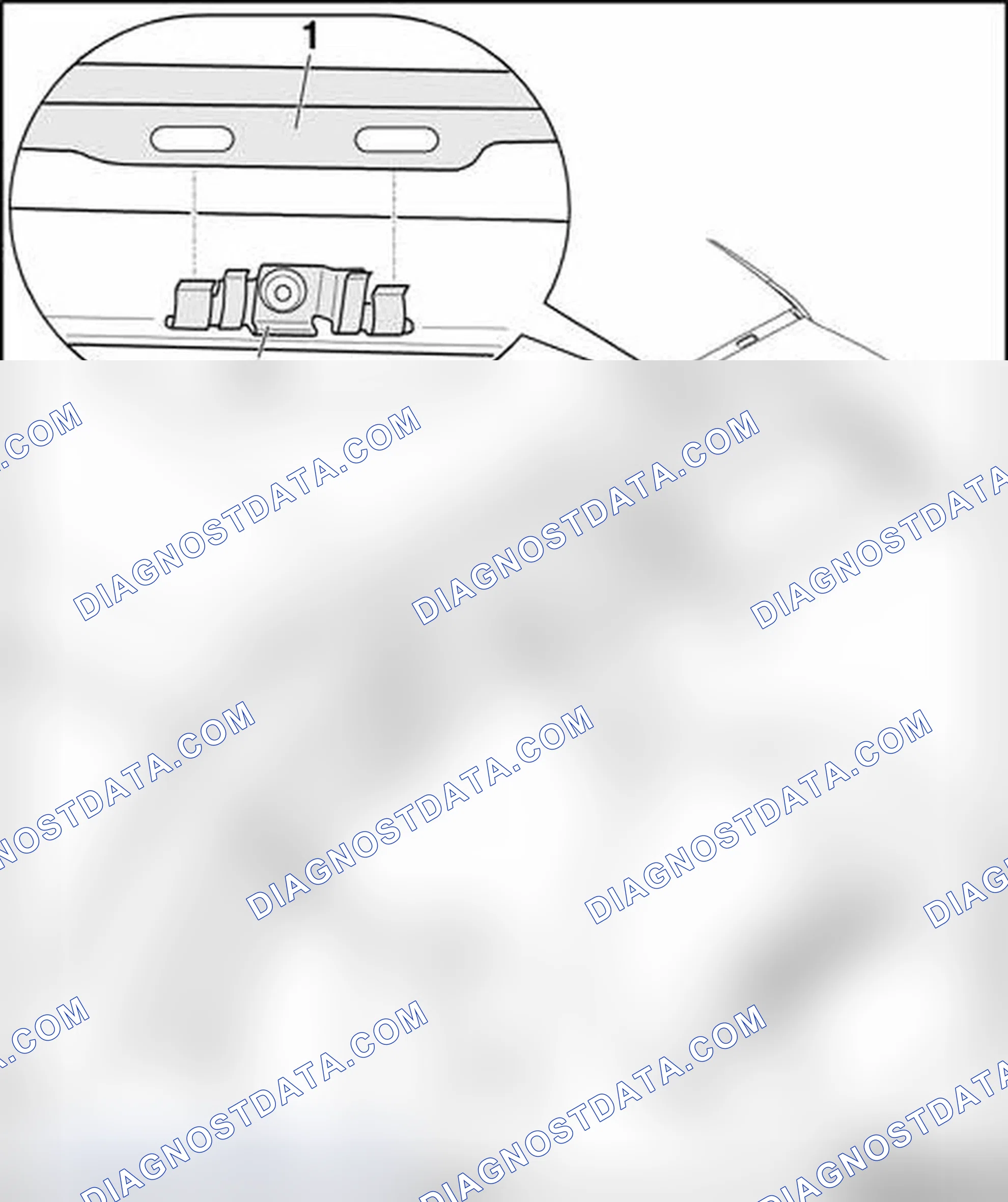 Scheme 250: Roof trim molding, removing and installing (Avant)