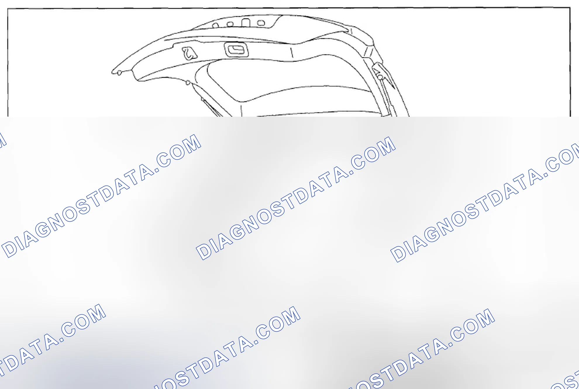 Scheme 3: Identifying Rear Seat Back Striker And Handle Lever