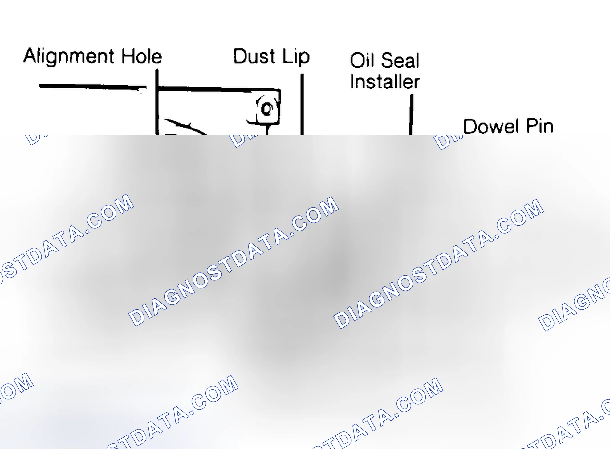 Scheme 10: Installing Typical One-Piece Oil Seal