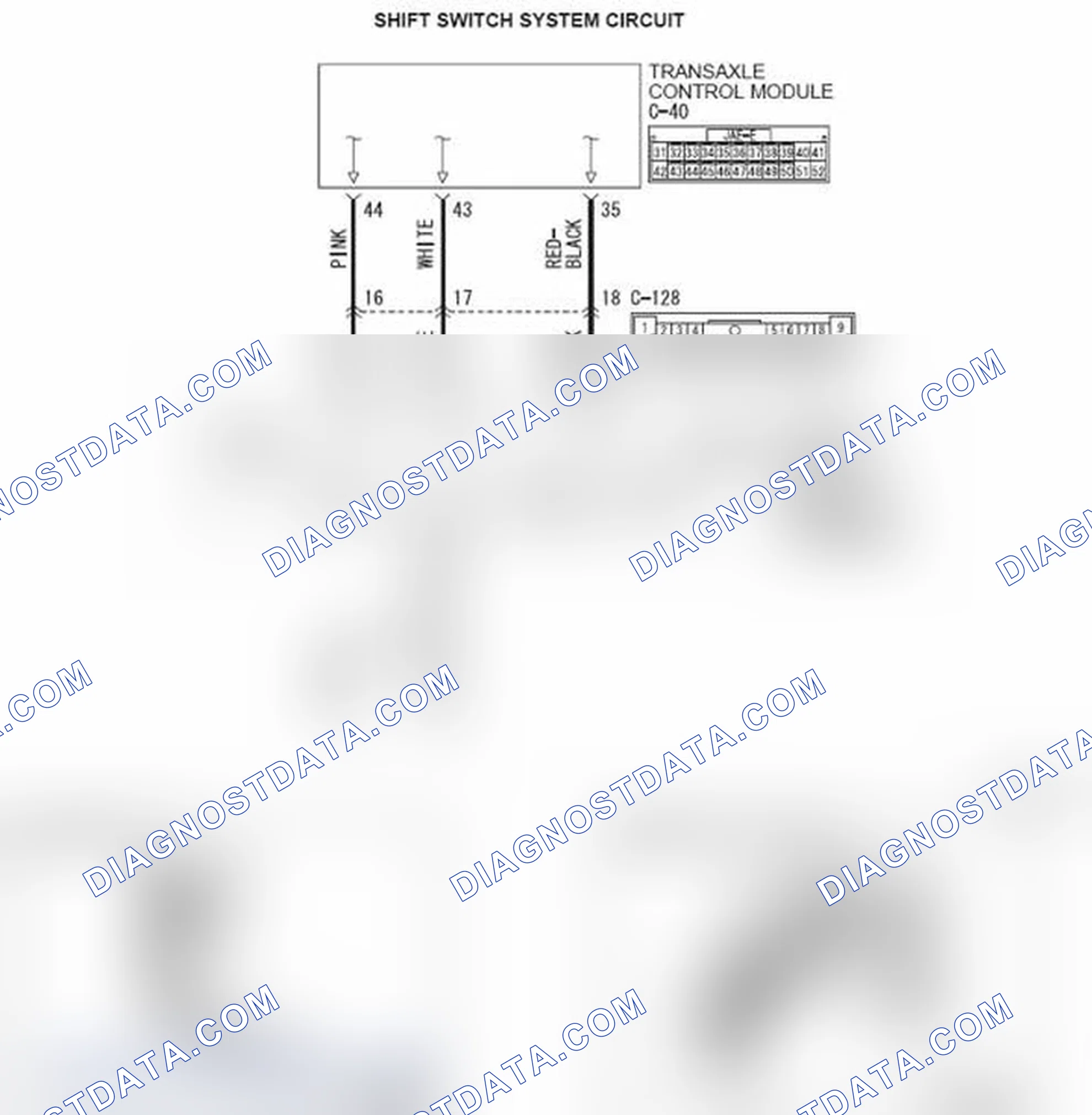 Scheme 58: Inspection Procedure 5: Cannot be Changed in Sport Mode. < Vehicles with sport mode >