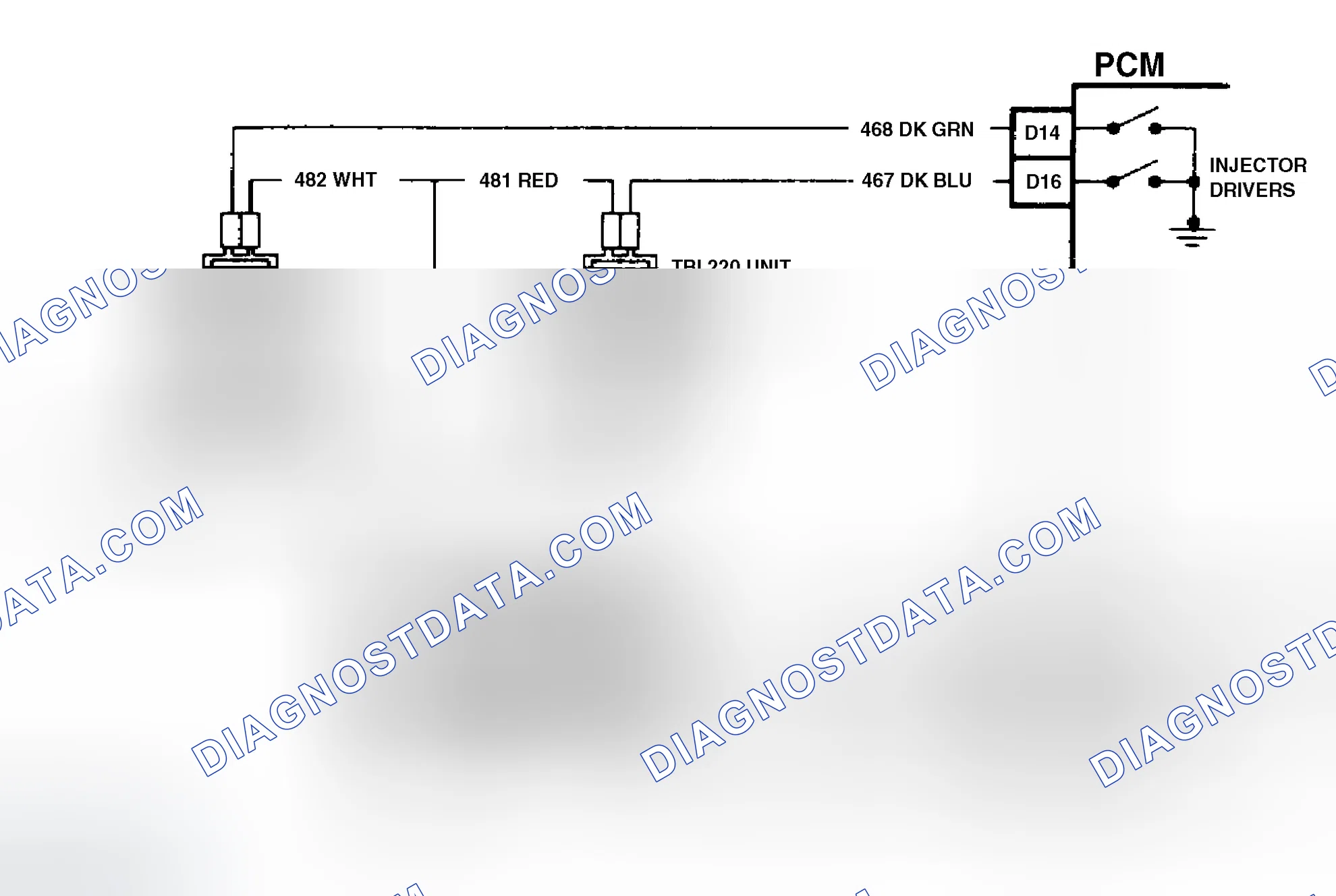 Scheme 69: Code 42 Schematic ("C" & "K" Series 5.7L M/T) Ignition Control