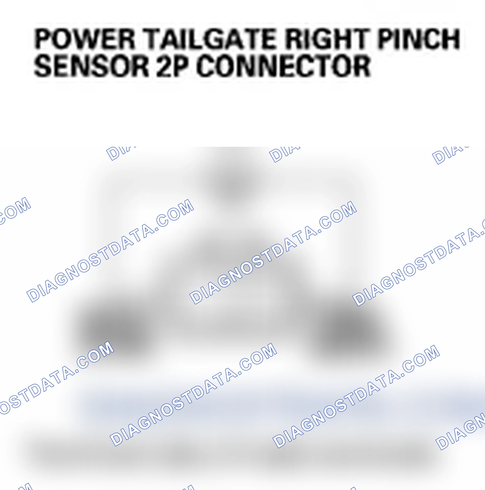Scheme 148: DTC B1378: Power Tailgate Right Pinch Sensor Circuit Malfunction