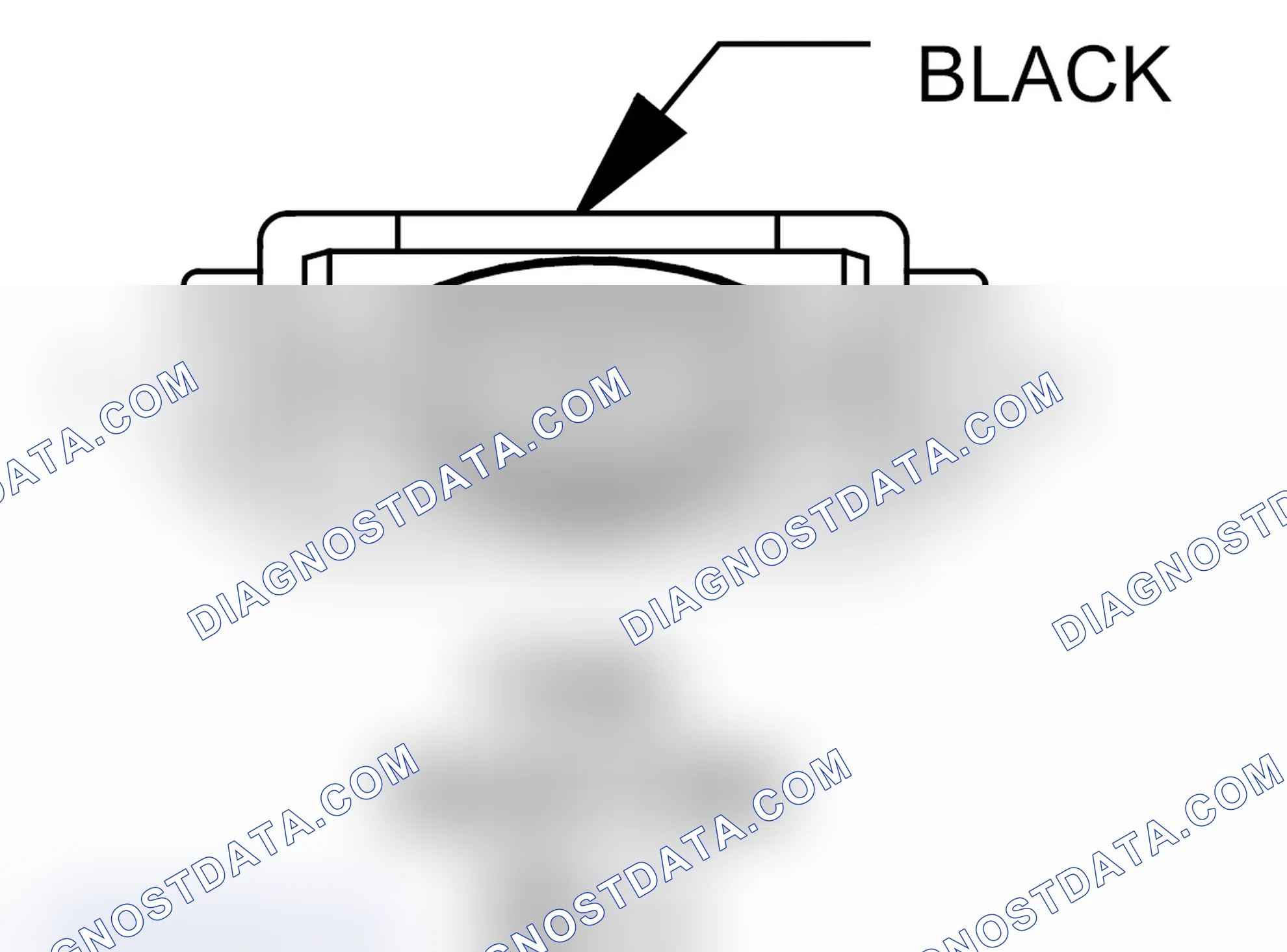 Scheme 129: Fuel Injector 2 Connector End View
