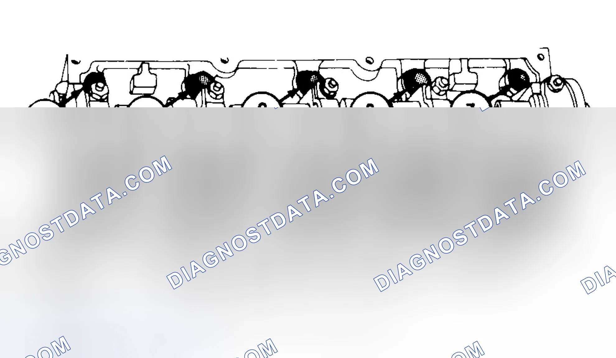 Scheme 7: Typical Cylinder Head Tightening or Loosening Sequence