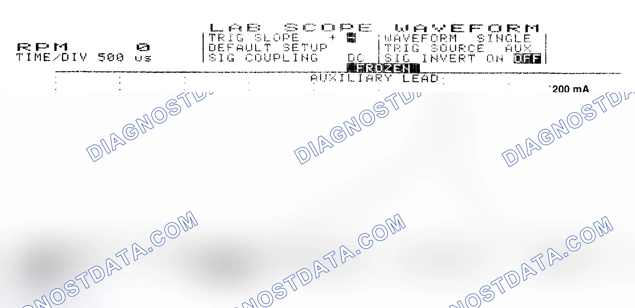 Scheme 17: Single Injector w/Normal Current Flow - Current Pattern