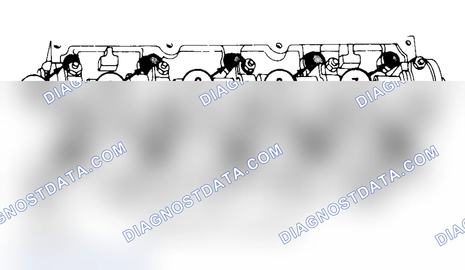 Scheme 3: Typical Cylinder Head Tightening or Loosening Sequence