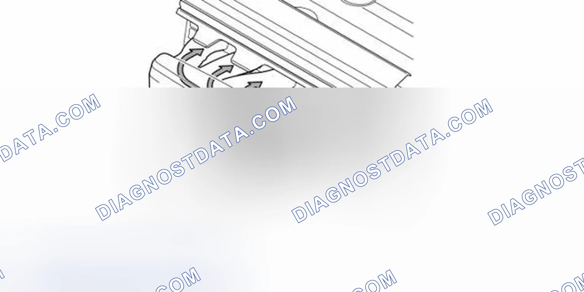 Scheme 172: Air flow adaptation (Only turbo and 6 cylinder non turbo engines)