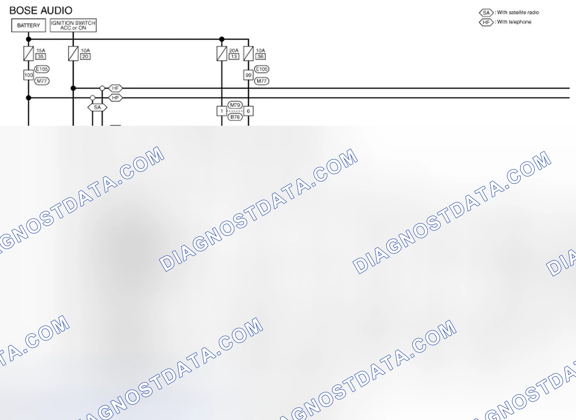 Scheme 48: Wiring Diagram - BOSE AUDIO