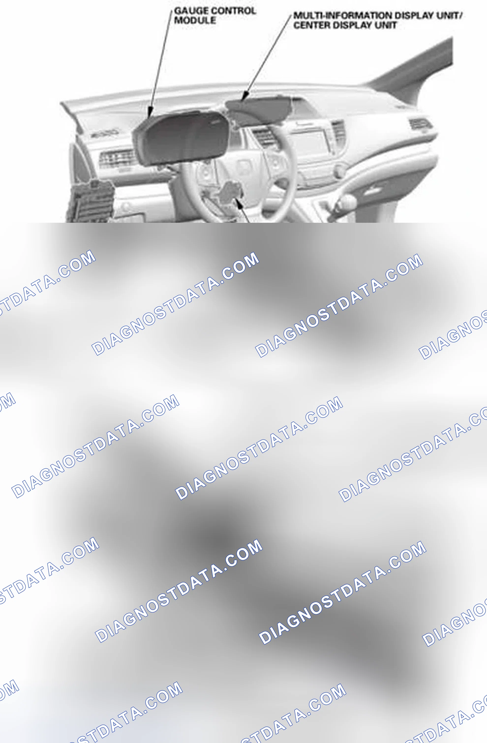 Scheme 22: Multiplex Integrated Control System Component Location Index