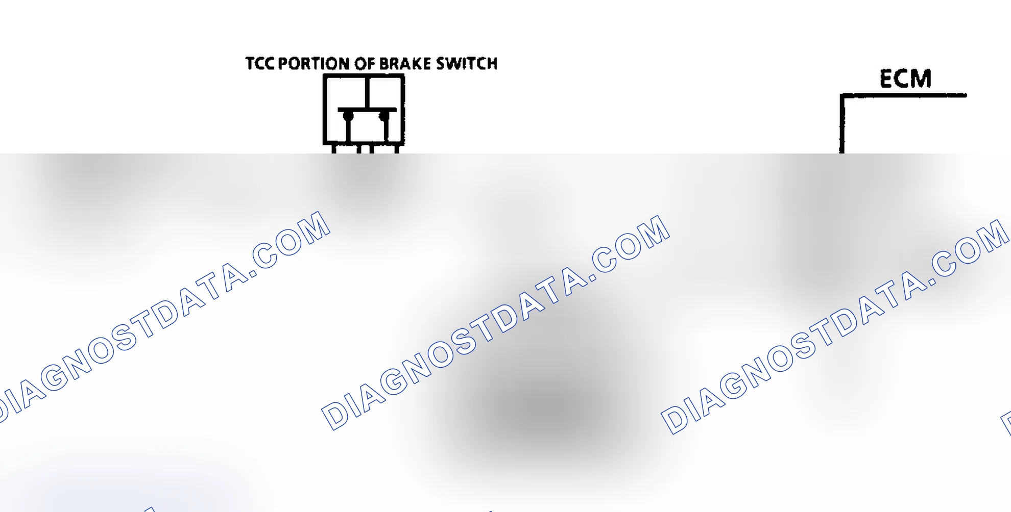 Scheme 61: Code 38: Brake Switch Ckt Diag