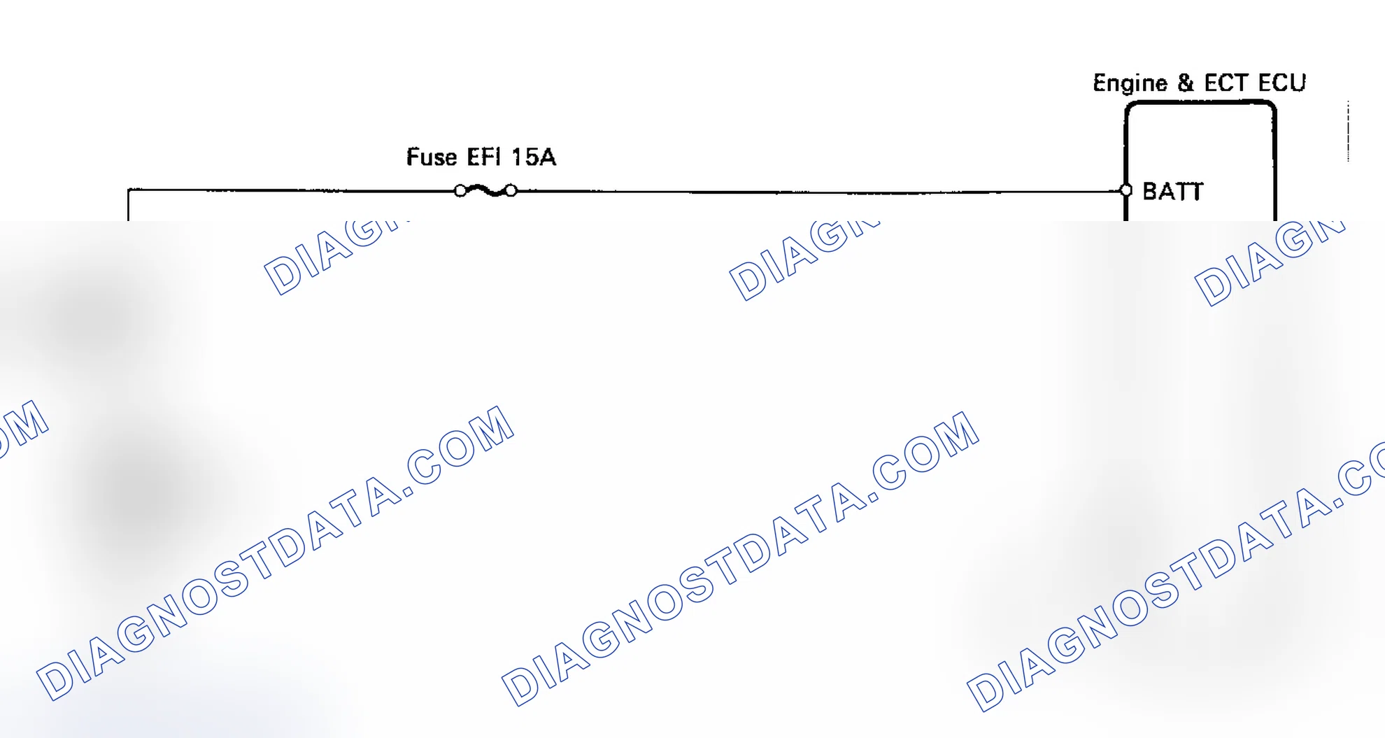 Scheme 46: Test No. 1 Schematic ECU Power Source