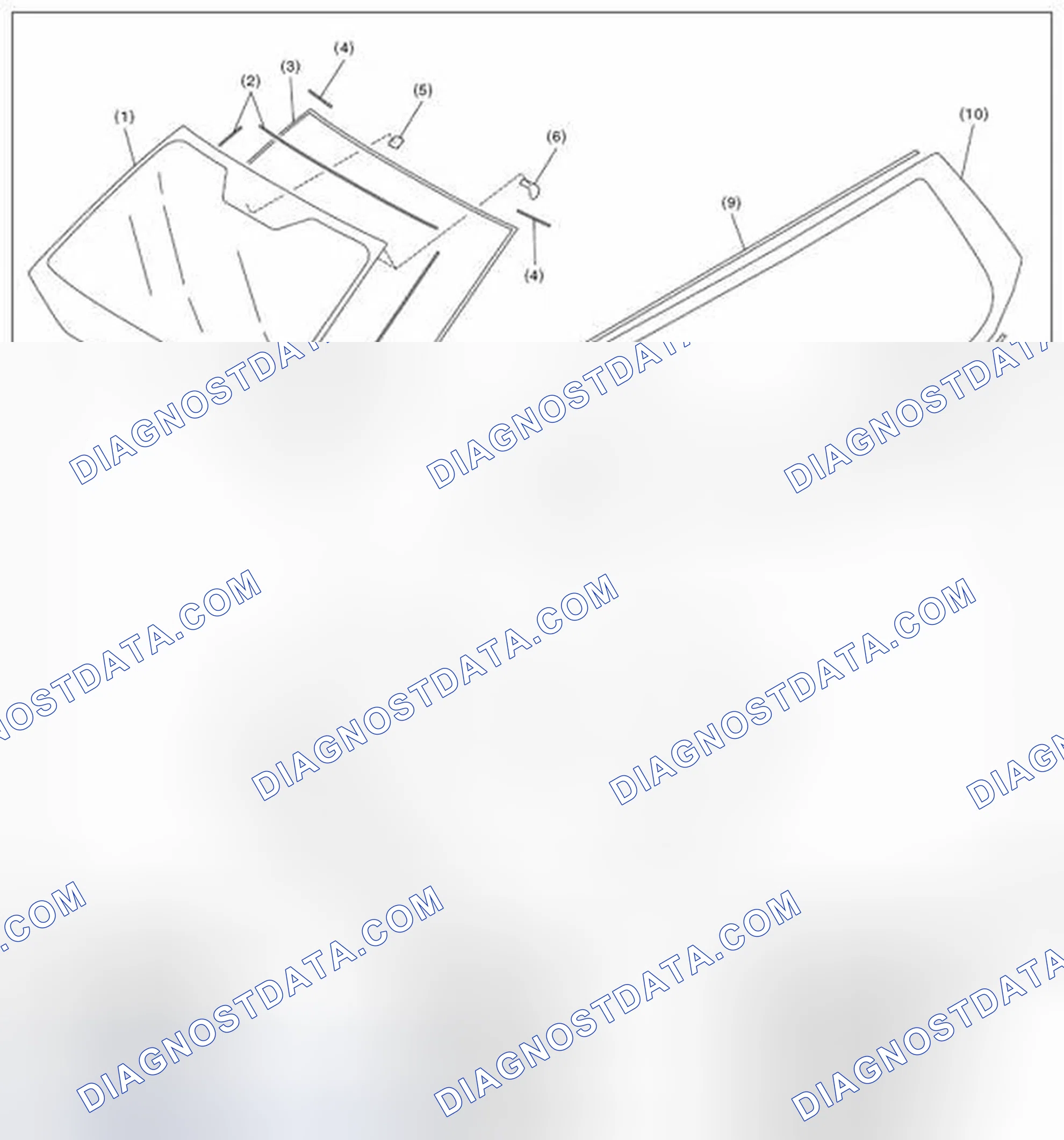 Scheme 11: FIXED GLASS (5 DOOR MODEL/XV MODEL)