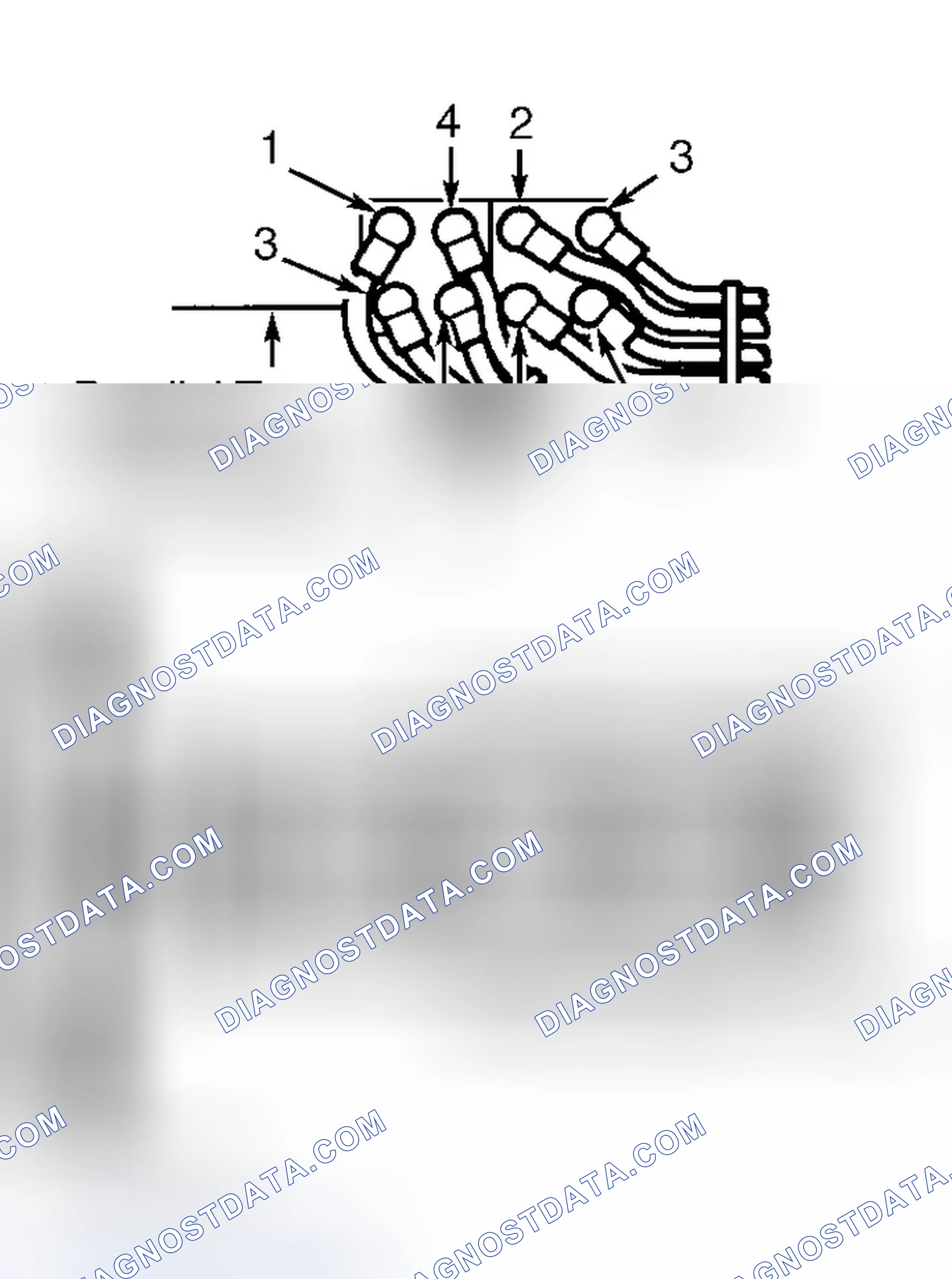 Scheme 1: Identifying Firing Order & Timing Marks (2.5L)