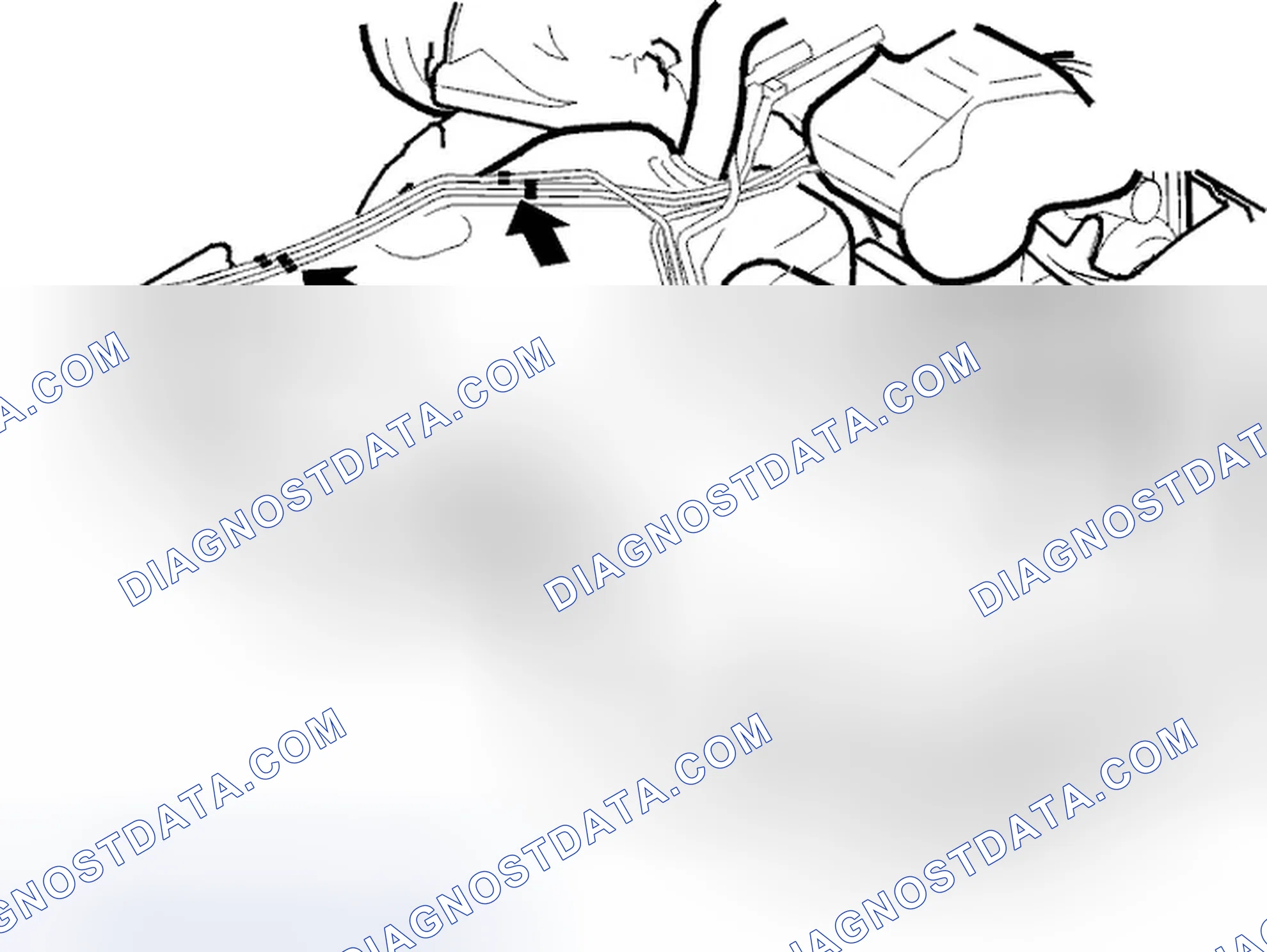 Scheme 582: Removing the fuel lines.