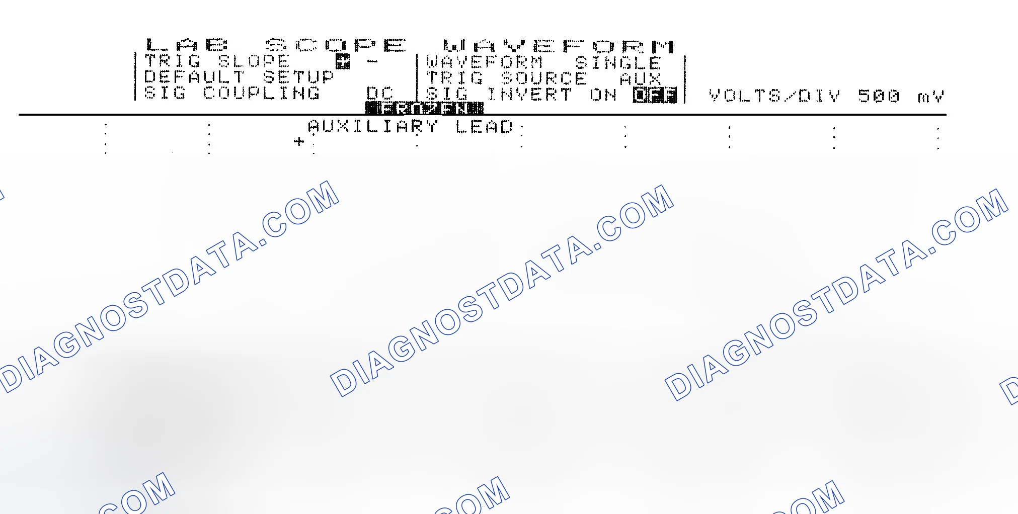 Scheme 14: Single Injector w/Excessive Current Flow - Current Pattern