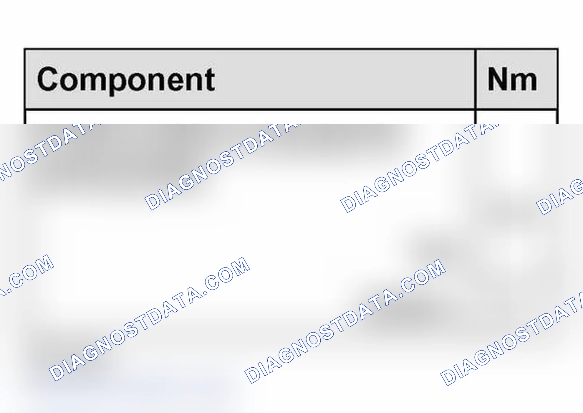 Scheme 6: Tightening Torque