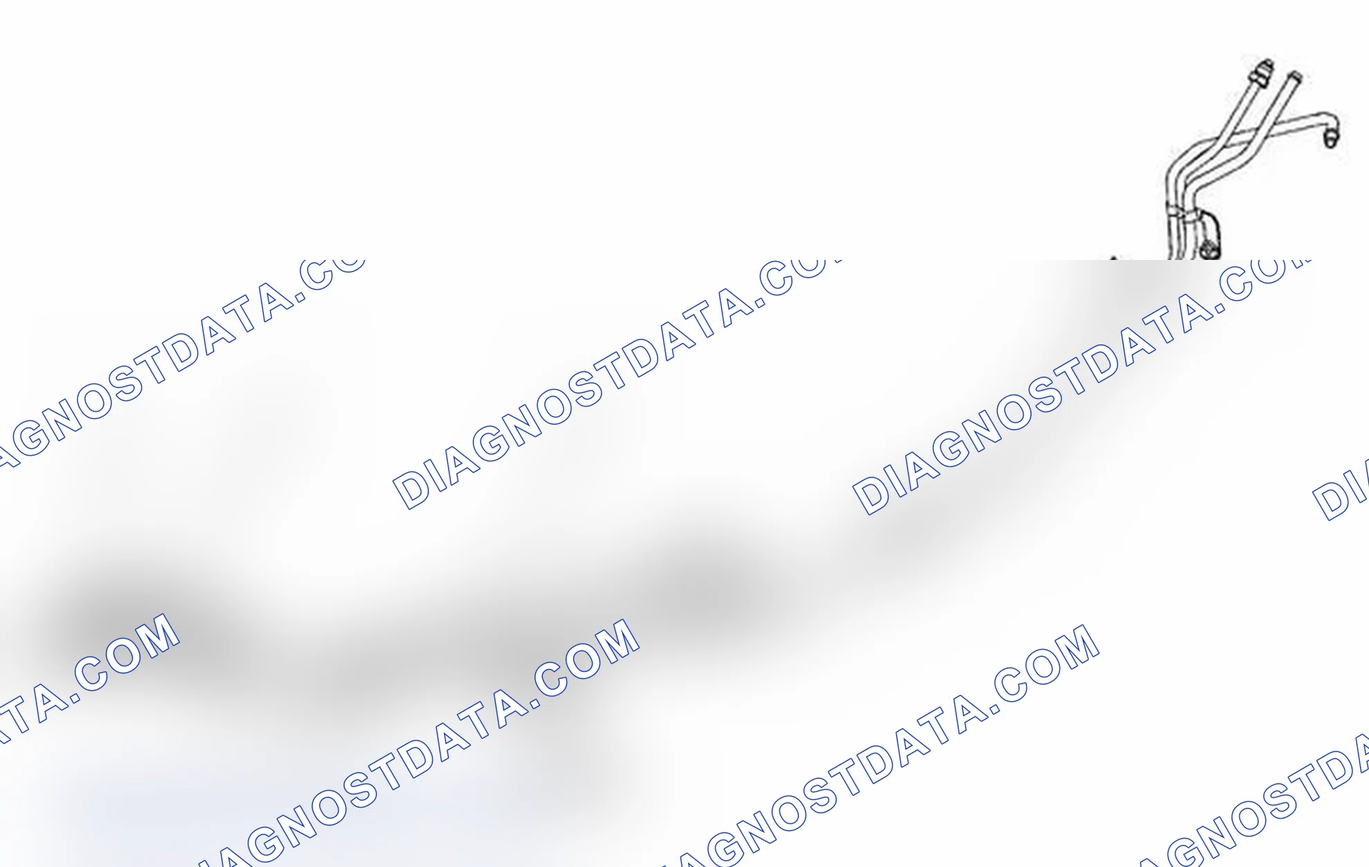 Scheme 91: Fuel Hose/Pipes Routing Diagram