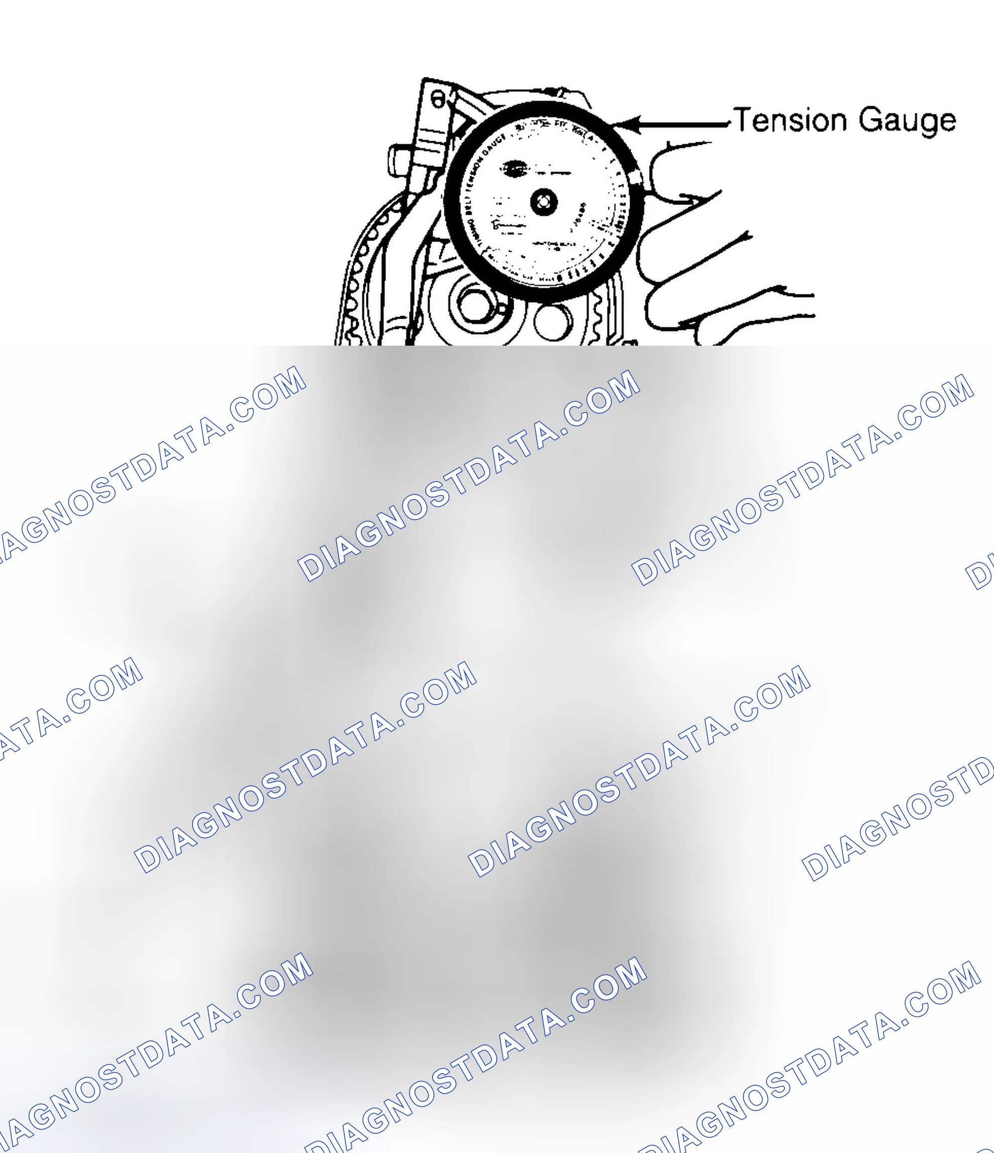 Scheme 3: Adjusting Typical Timing Belt Tension