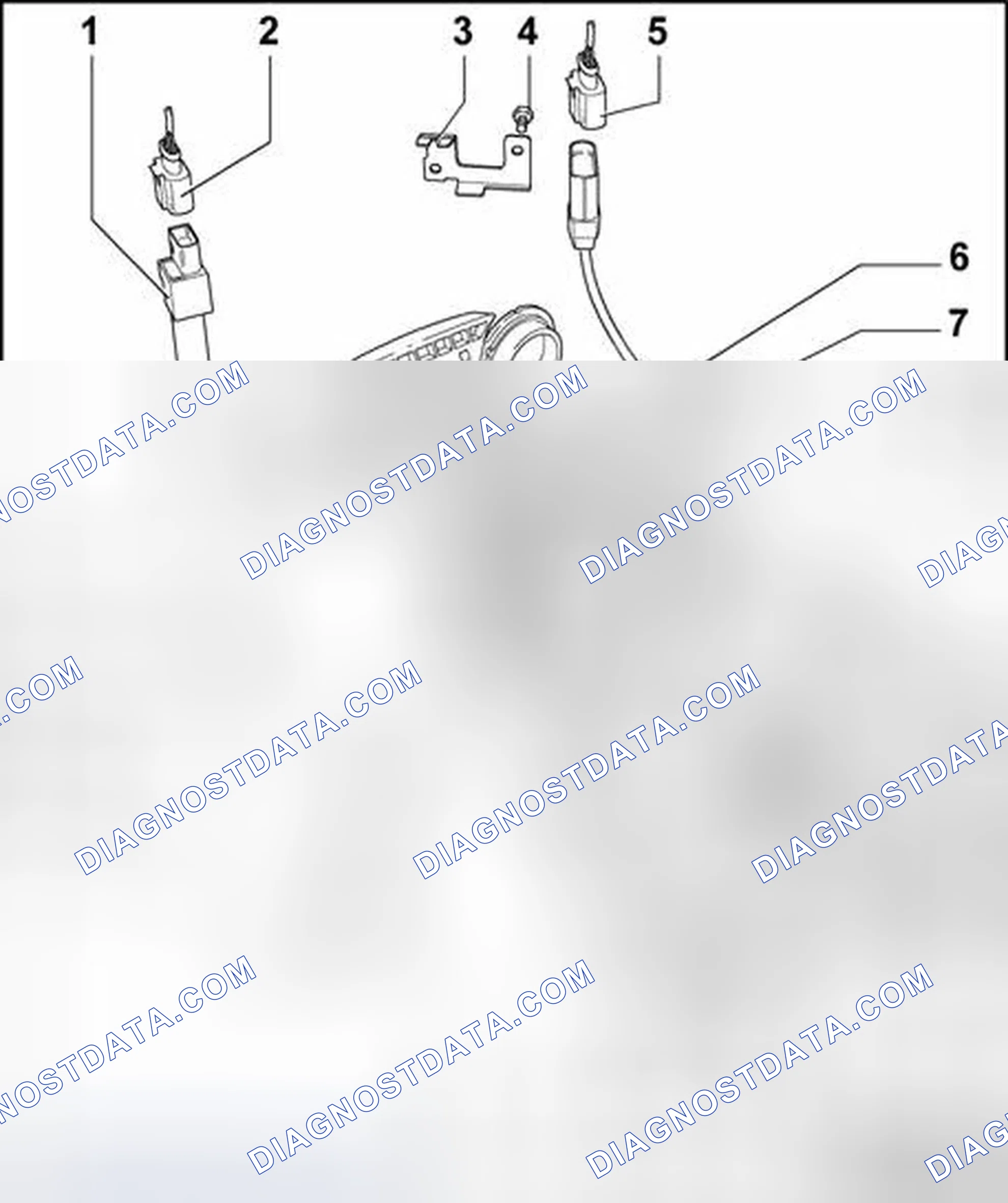 Scheme 73: Ignition system components, removing and installing
