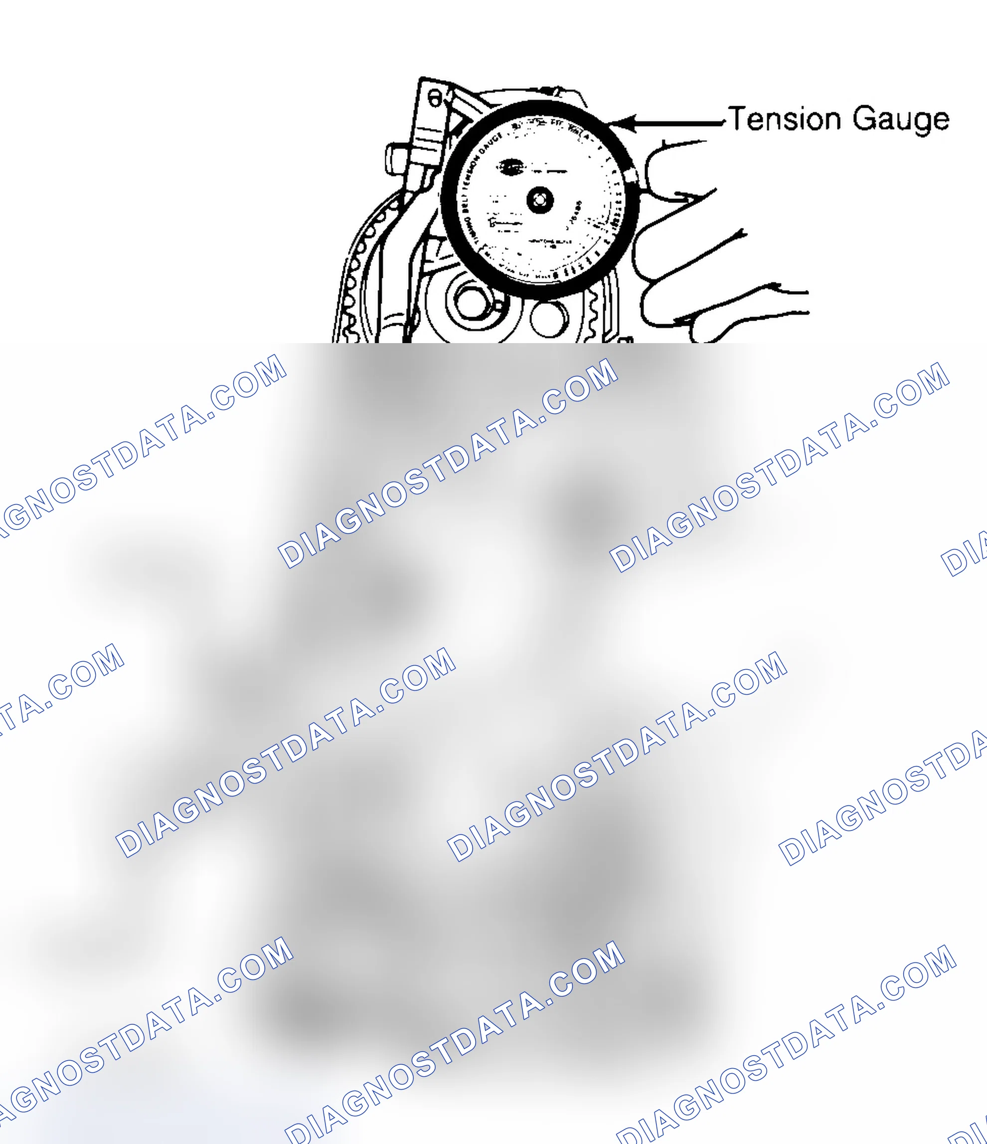 Scheme 3: Adjusting Typical Timing Belt Tension