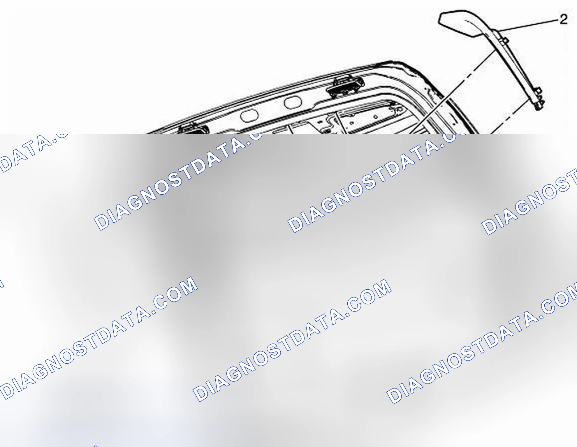 Scheme 13: Liftgate Upper Trim Finish Panel Replacement