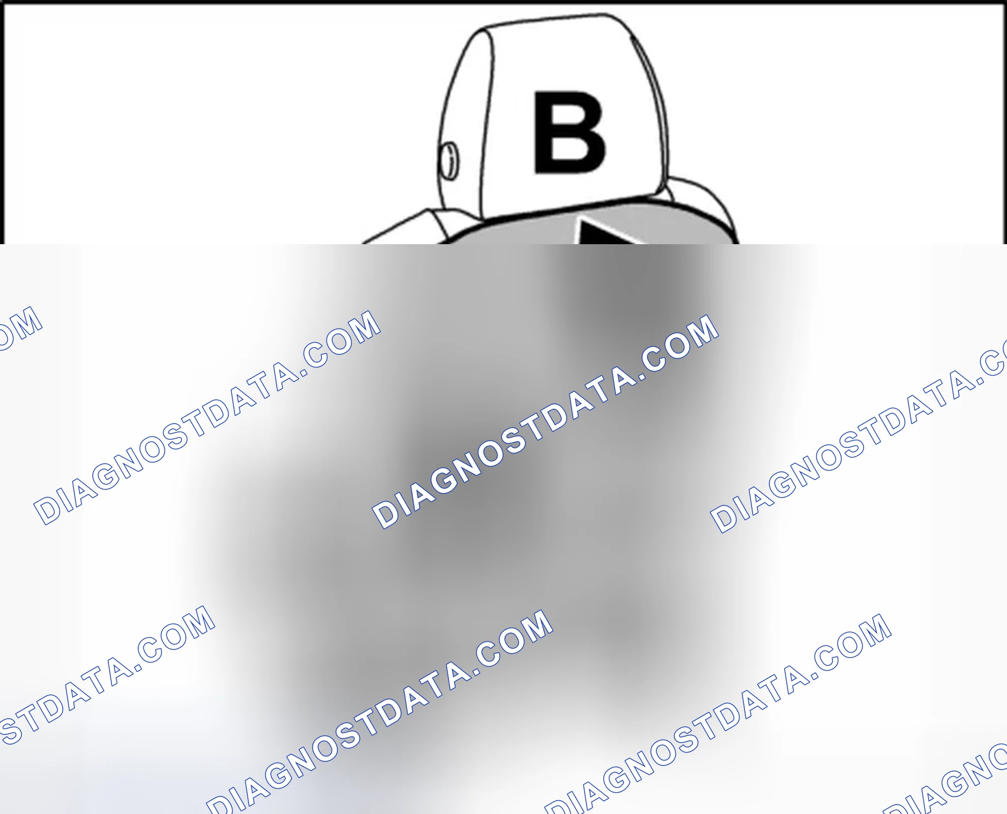 Scheme 97: Installing cover for backrest