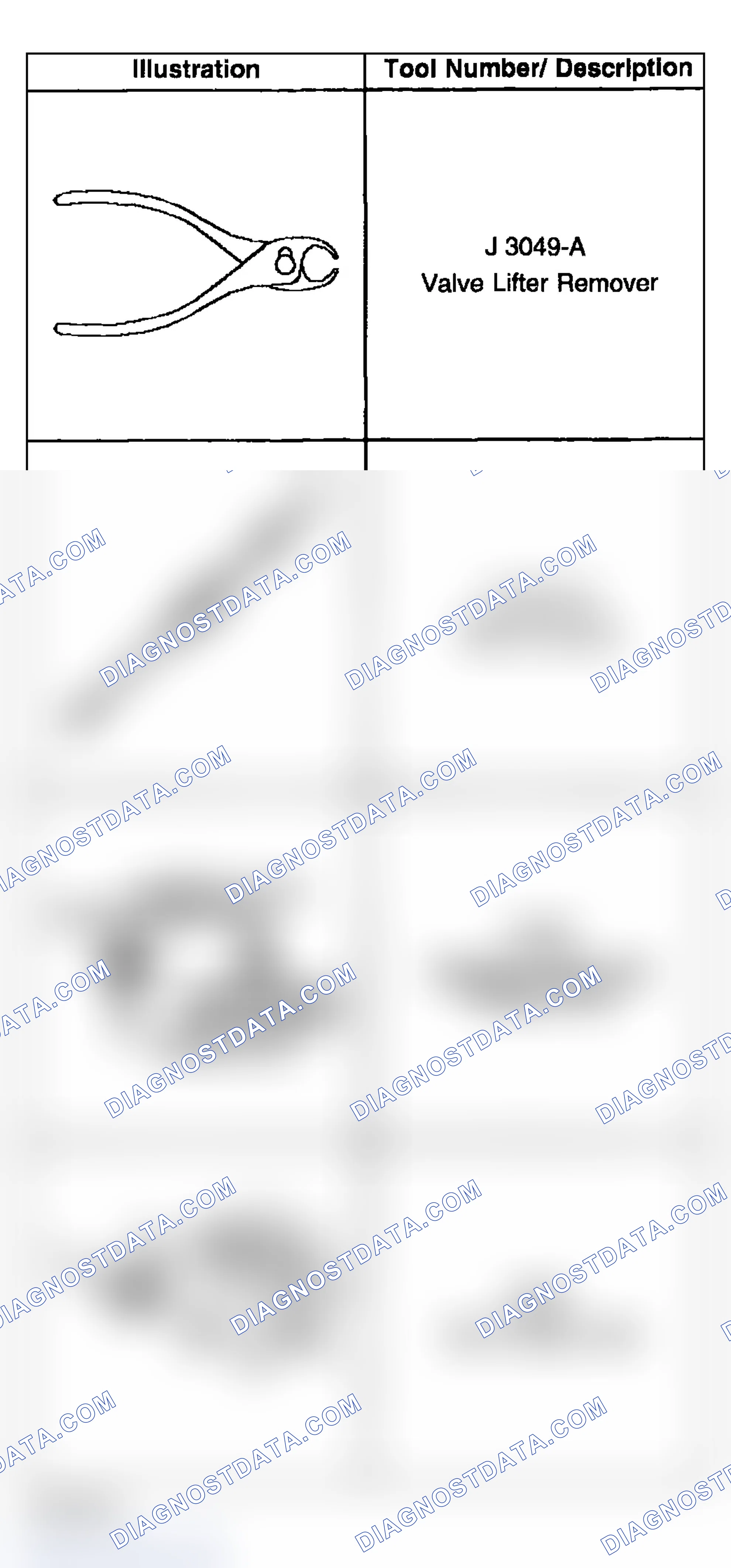 Scheme 1483: Special Tools and Equipment
