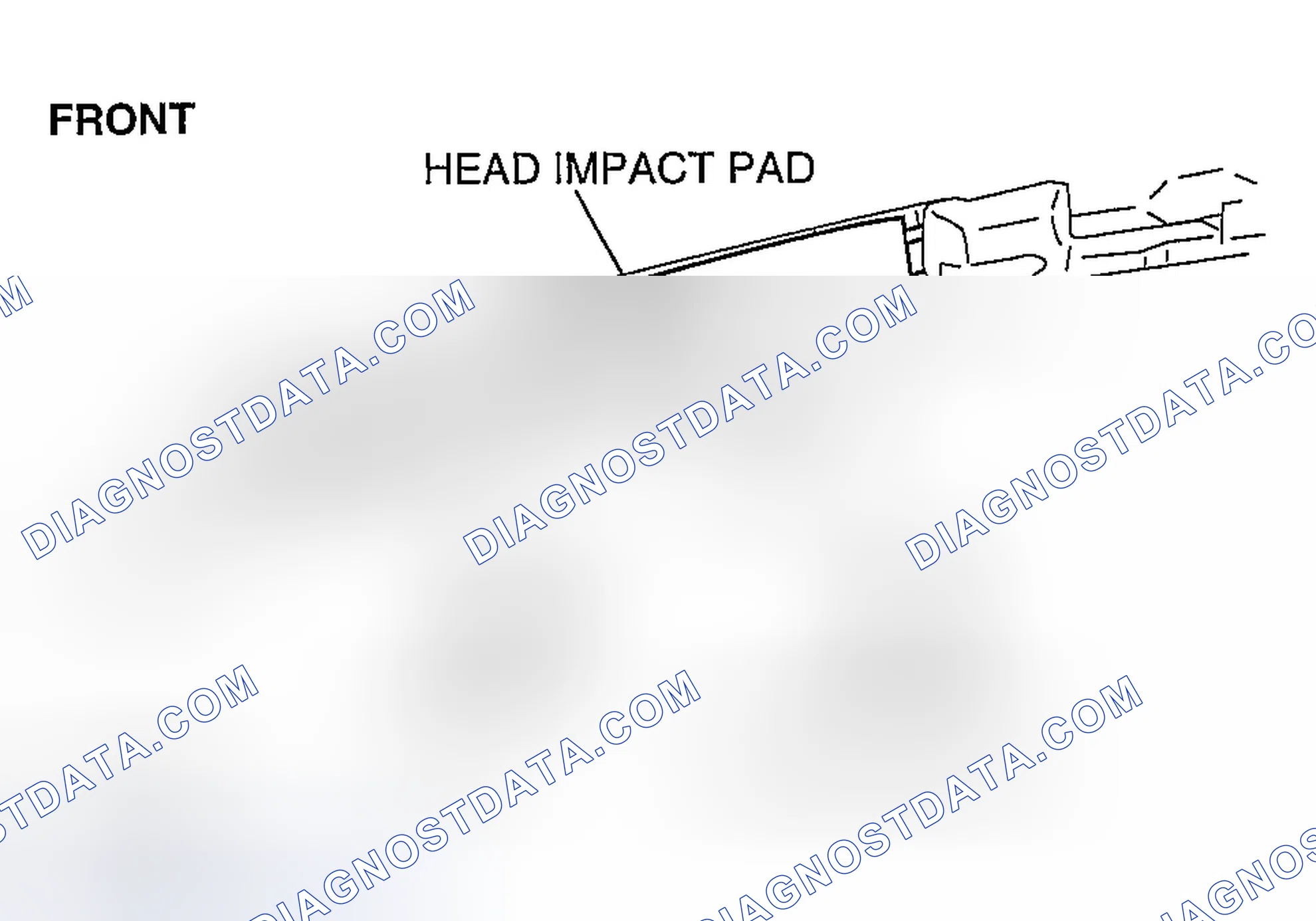 Scheme 61: HEAD IMPACT PAD REMOVAL/INSTALLATION