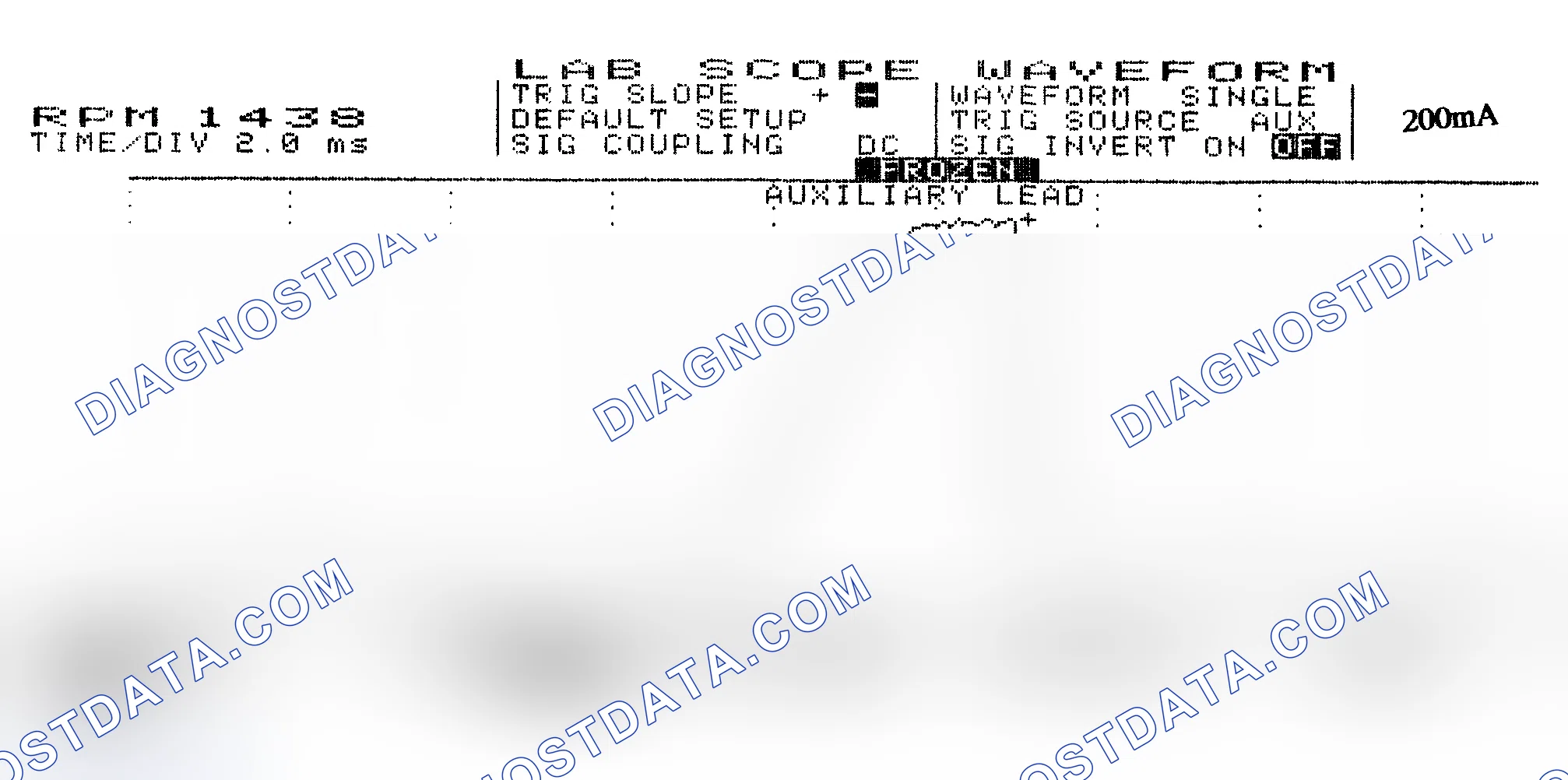 Scheme 15: Single Injector w/Normal Current Flow - Current Pattern