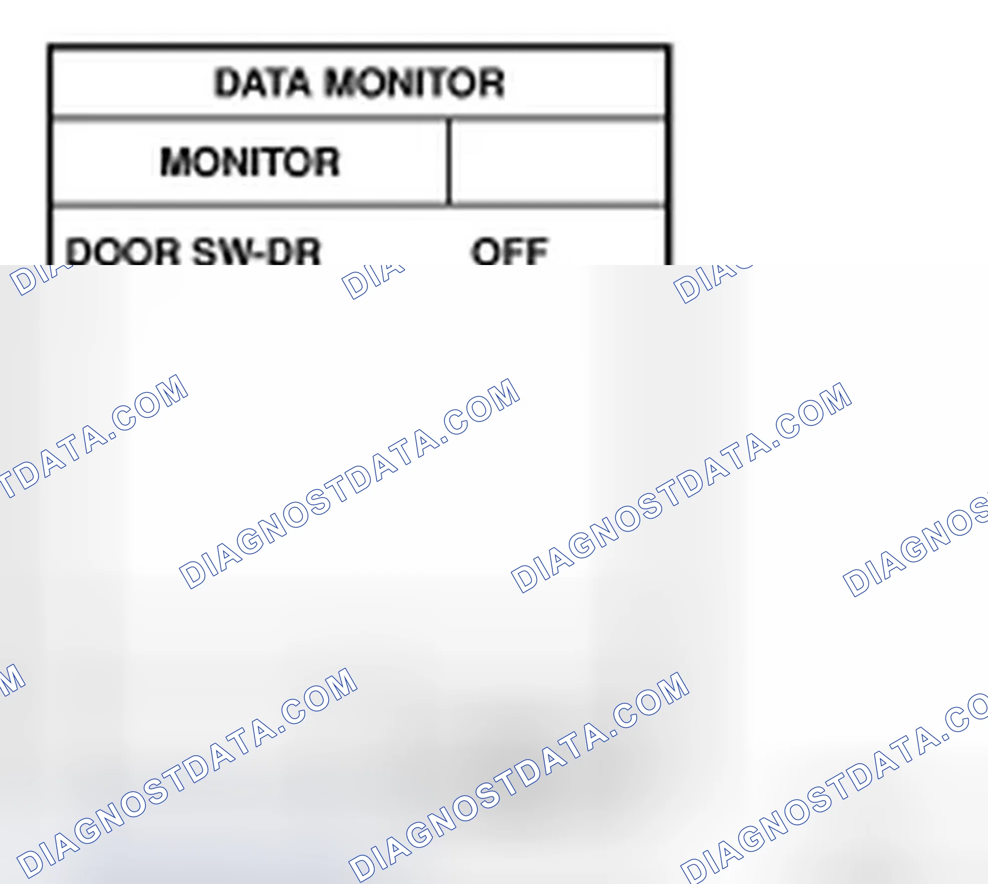 Scheme 53: Front Door Switch LH Signal Inspection
