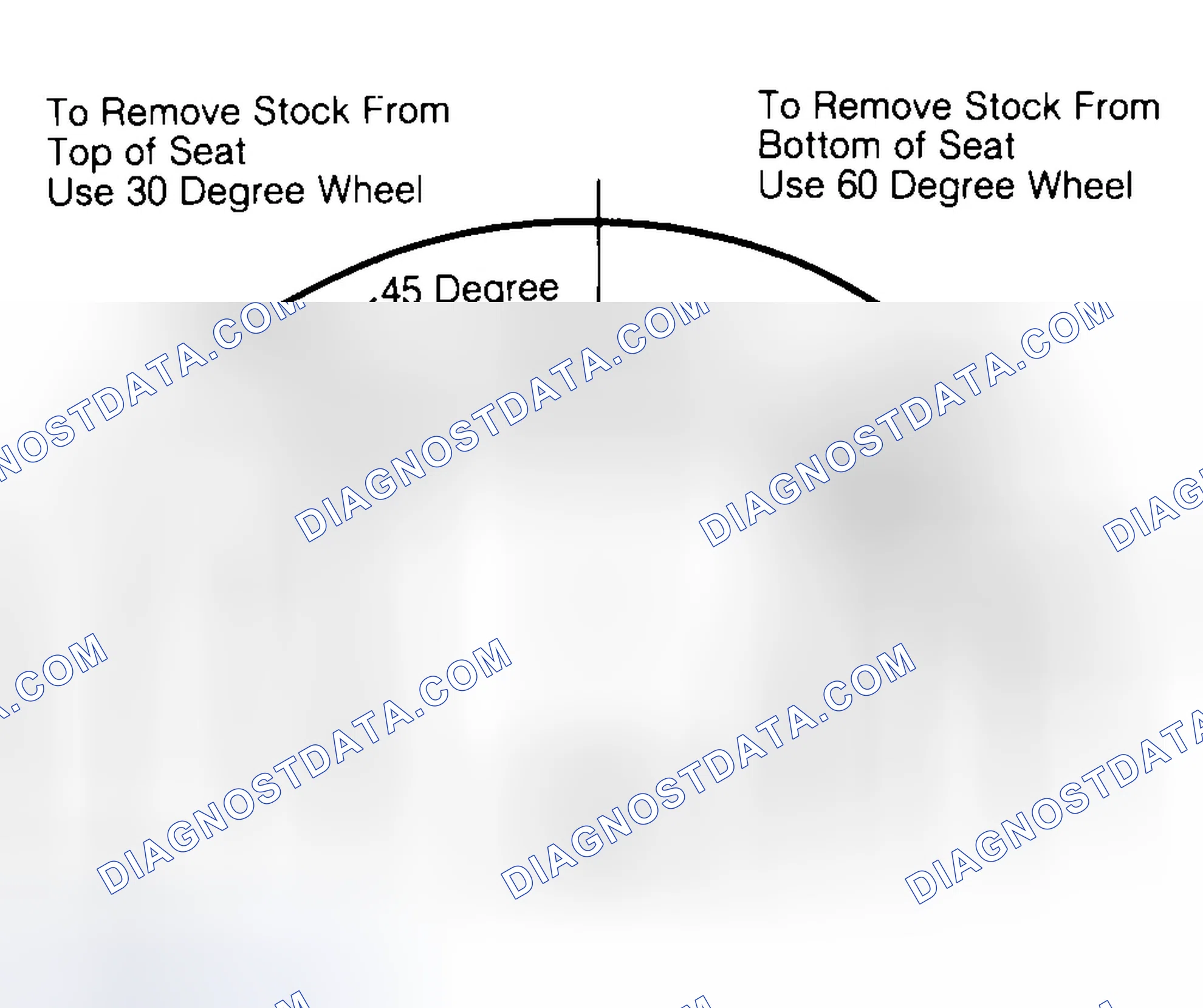 Scheme 19: Adjusting Valve Seat Width