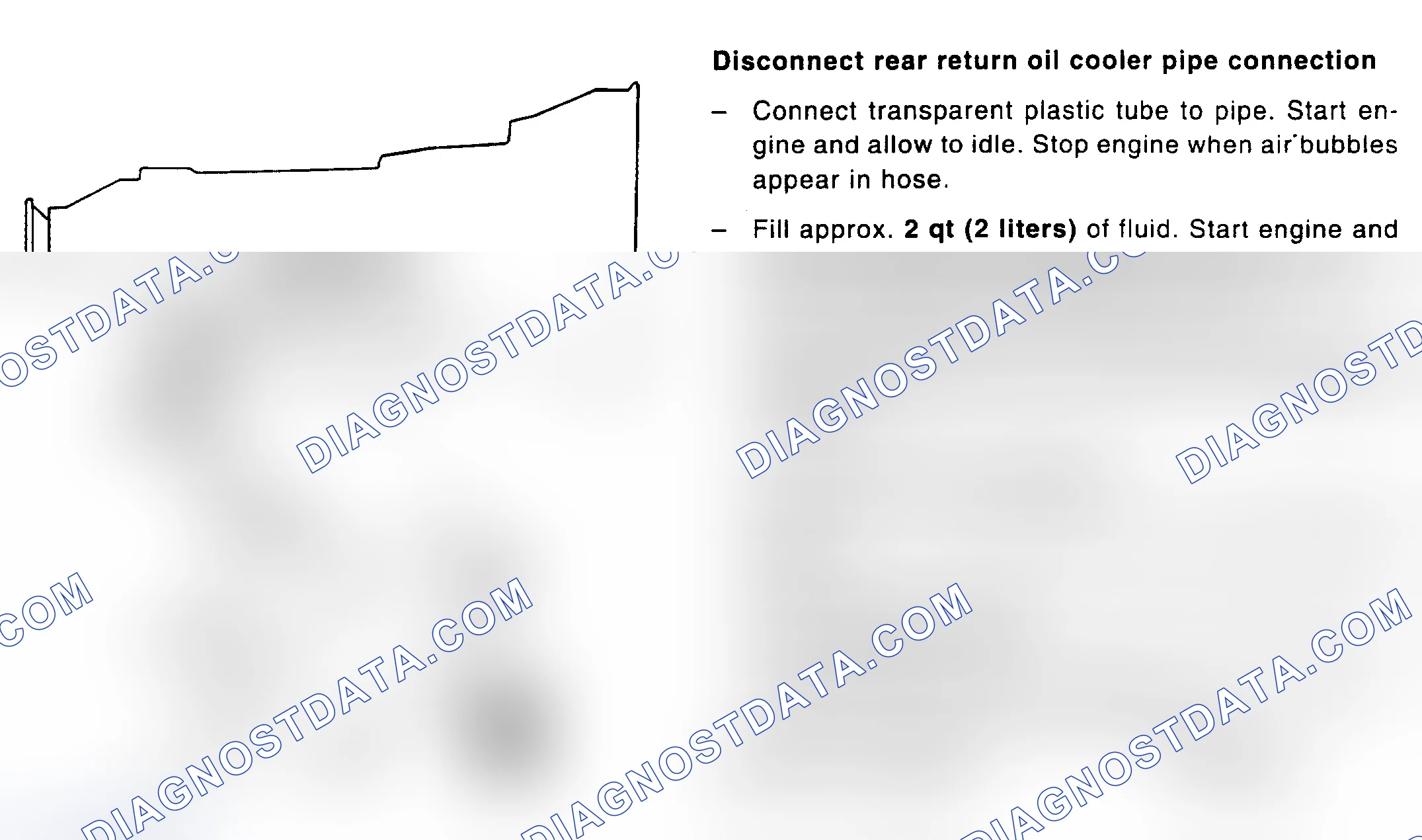 Scheme 13: REFILLING AUTOMATIC TRANSMISSION FLUID