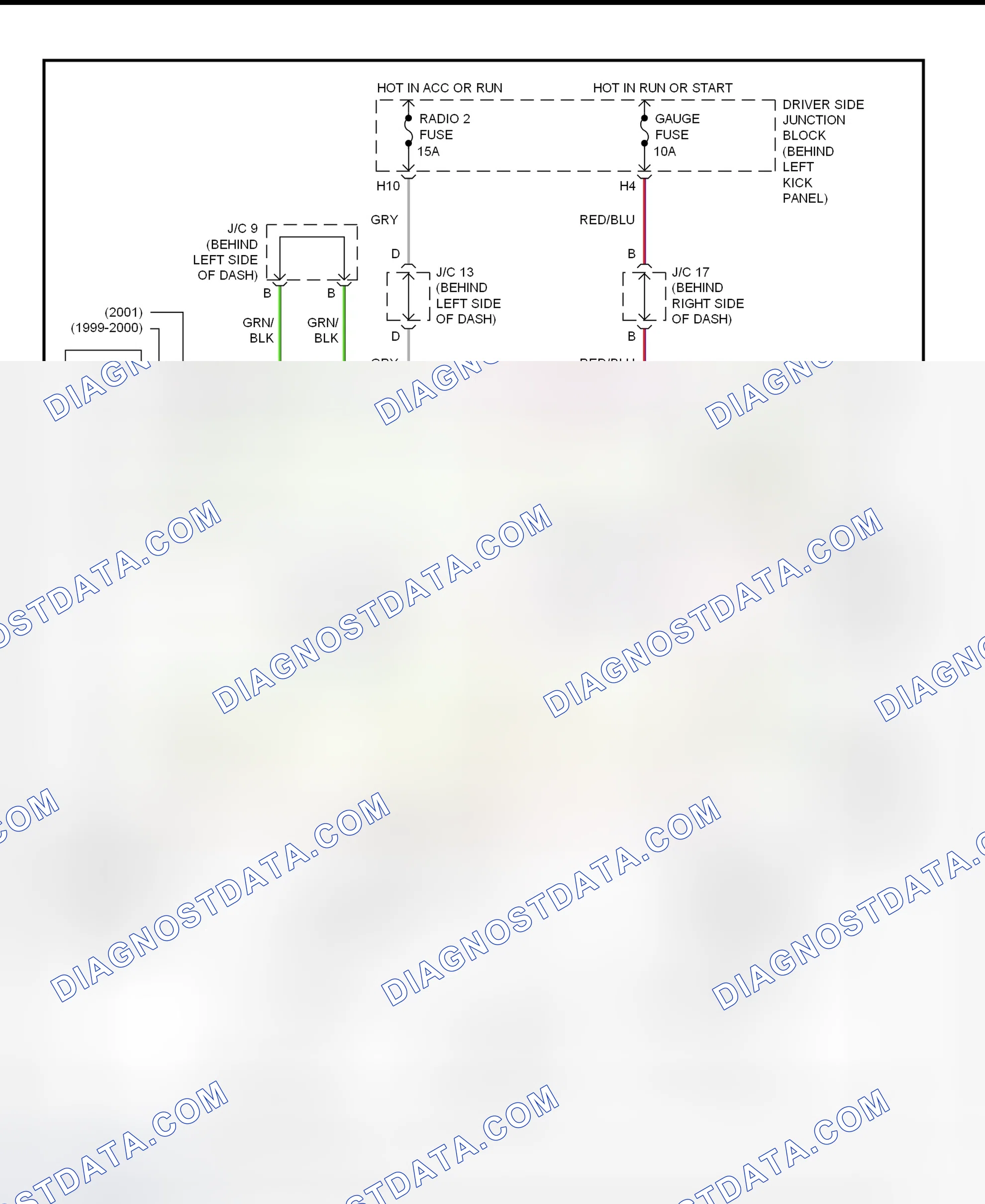 Scheme 113: Shift Lock System Wiring Diagram (Lexus GS400)