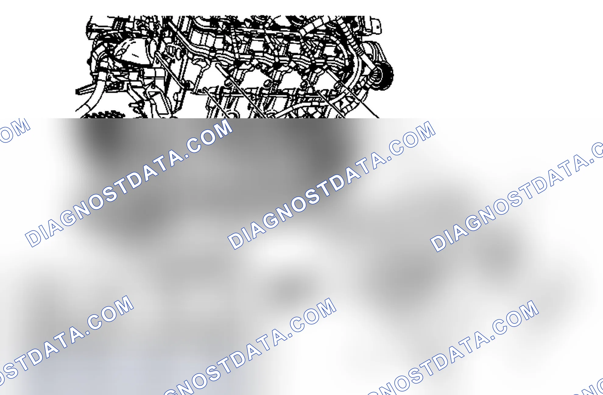 Scheme 2: Exhaust Manifold Replacement - Right Side (Diesel)