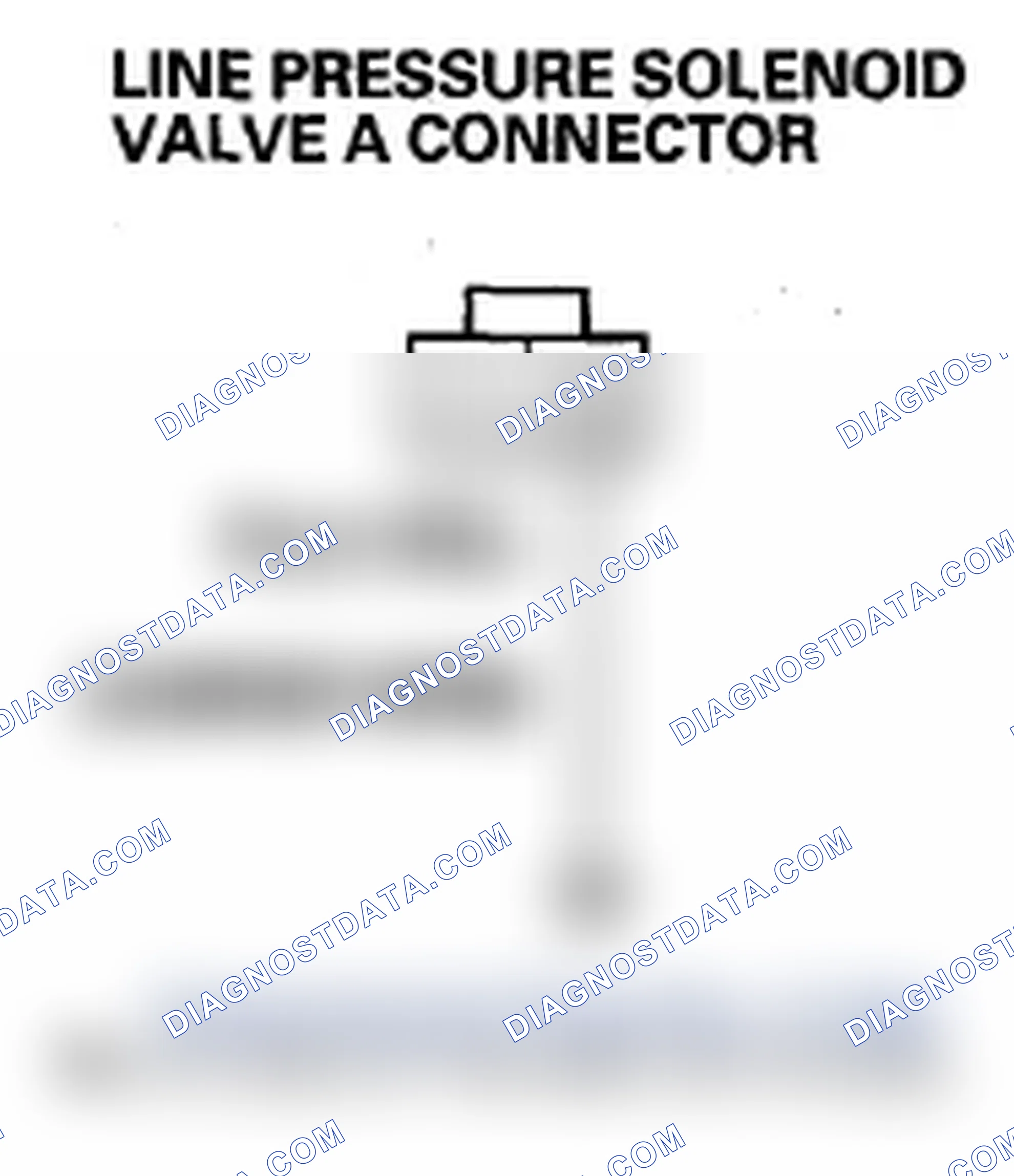 Scheme 136: DTC P2827: Open in Line Pressure Solenoid Valve A Circuit