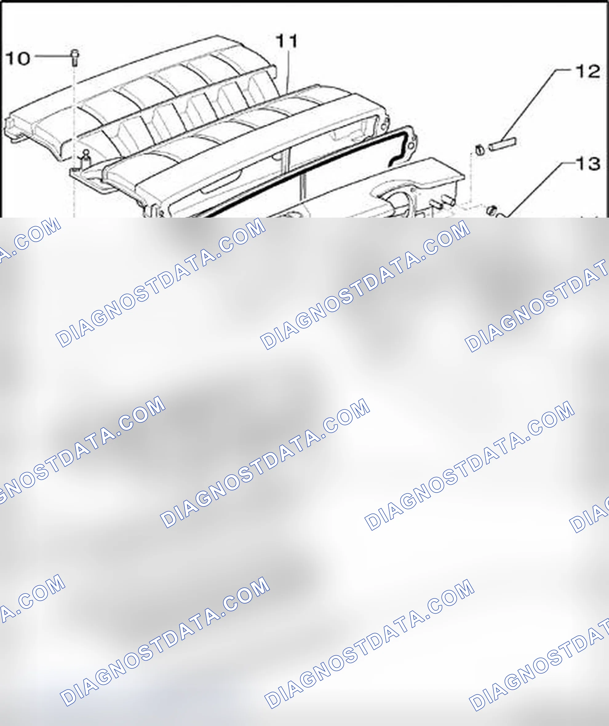 Scheme 631: Intake Manifold, Assembly Overview