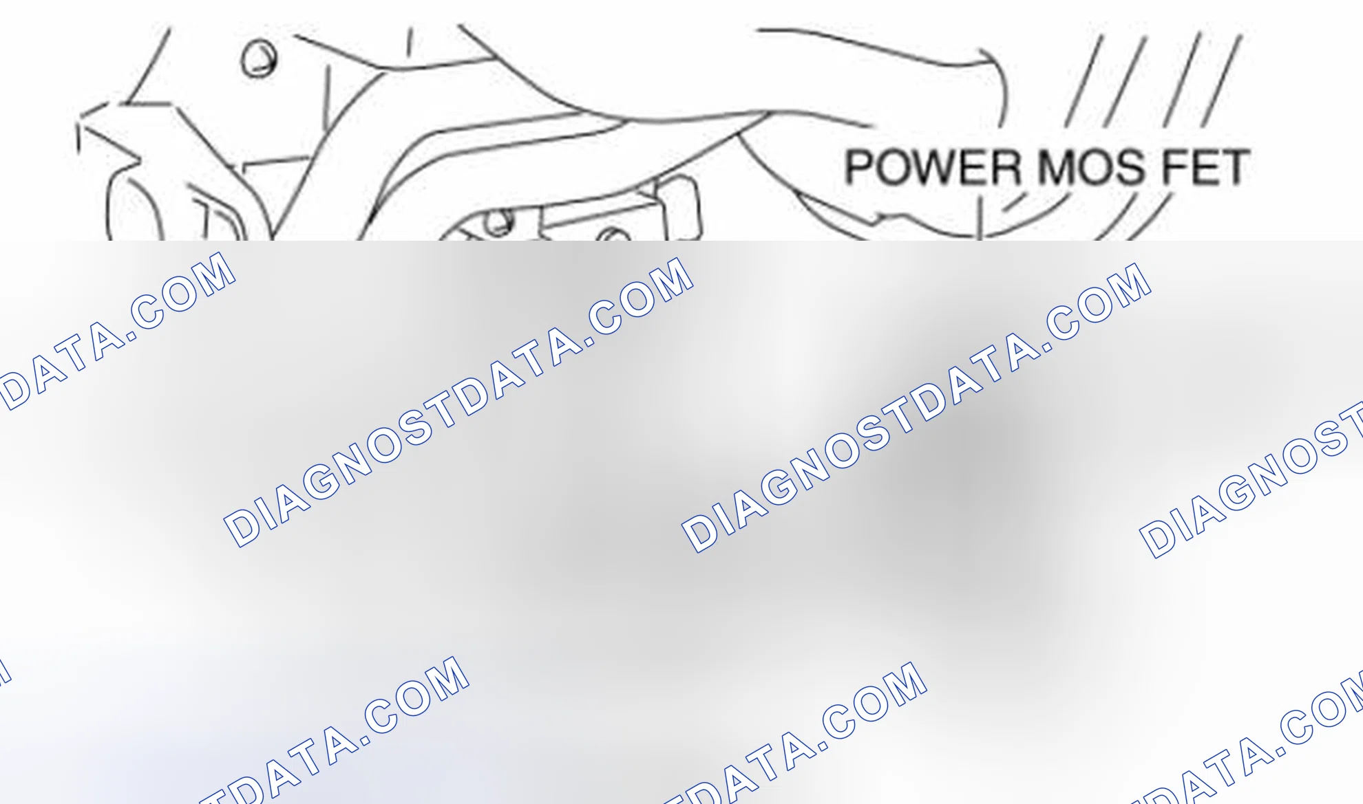 Scheme 98: POWER METAL OXIDE SEMICONDUCTOR FIELD EFFECT TRANSISTOR (POWER MOS FET) REMOVAL/INSTALLATION [FULL-A