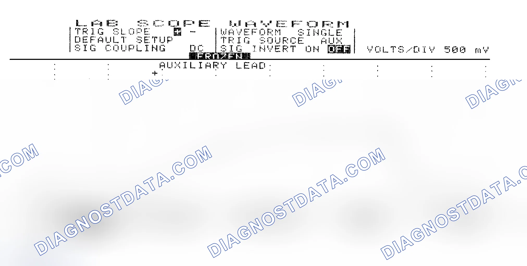 Scheme 14: Single Injector w/Excessive Current Flow - Current Pattern