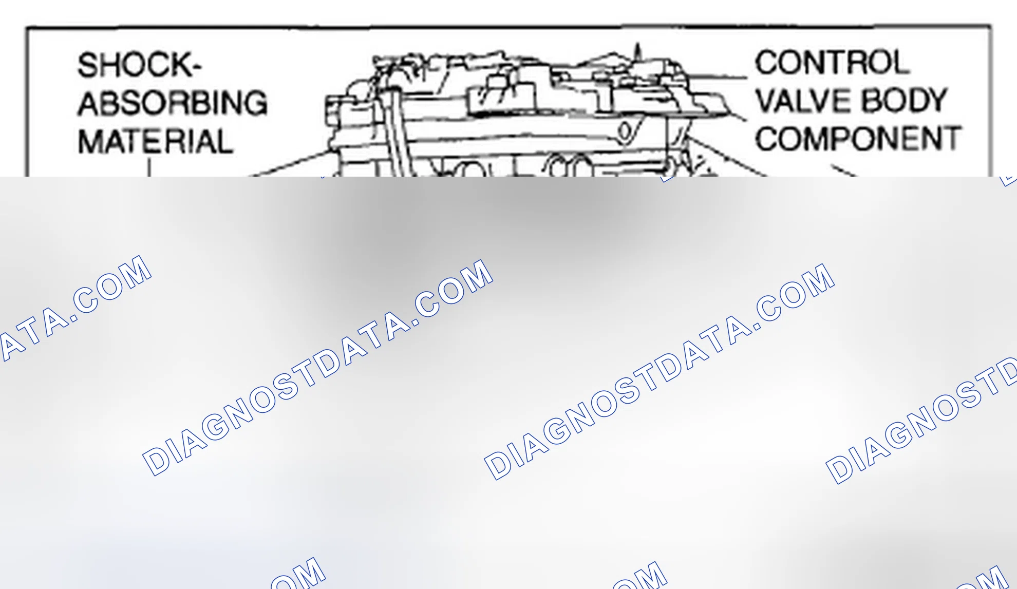 Scheme 1096: Placing Control Valve Body Component On Shock-Absorbing Material