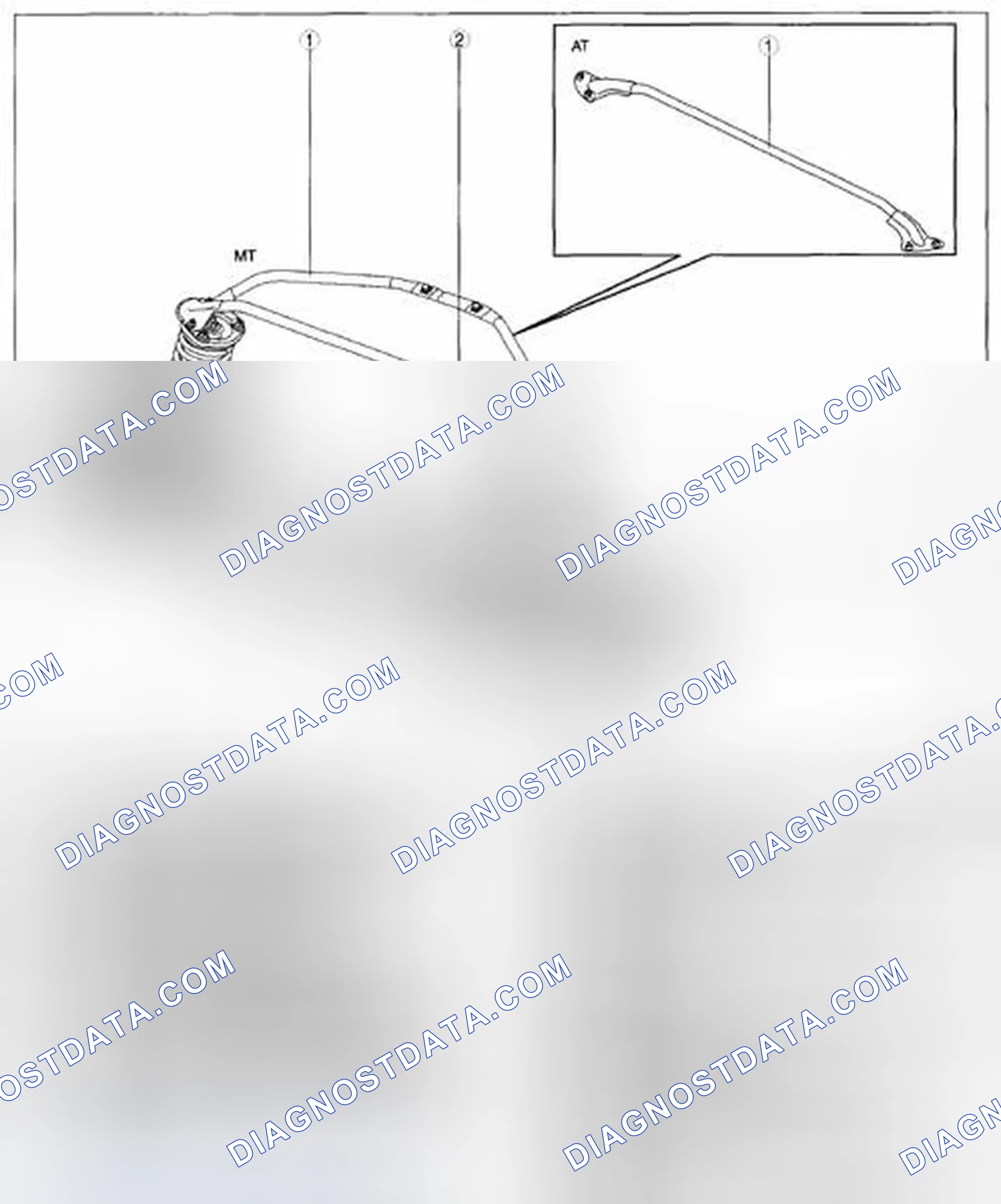 Scheme 1: FRONT SUSPENSION LOCATION INDEX