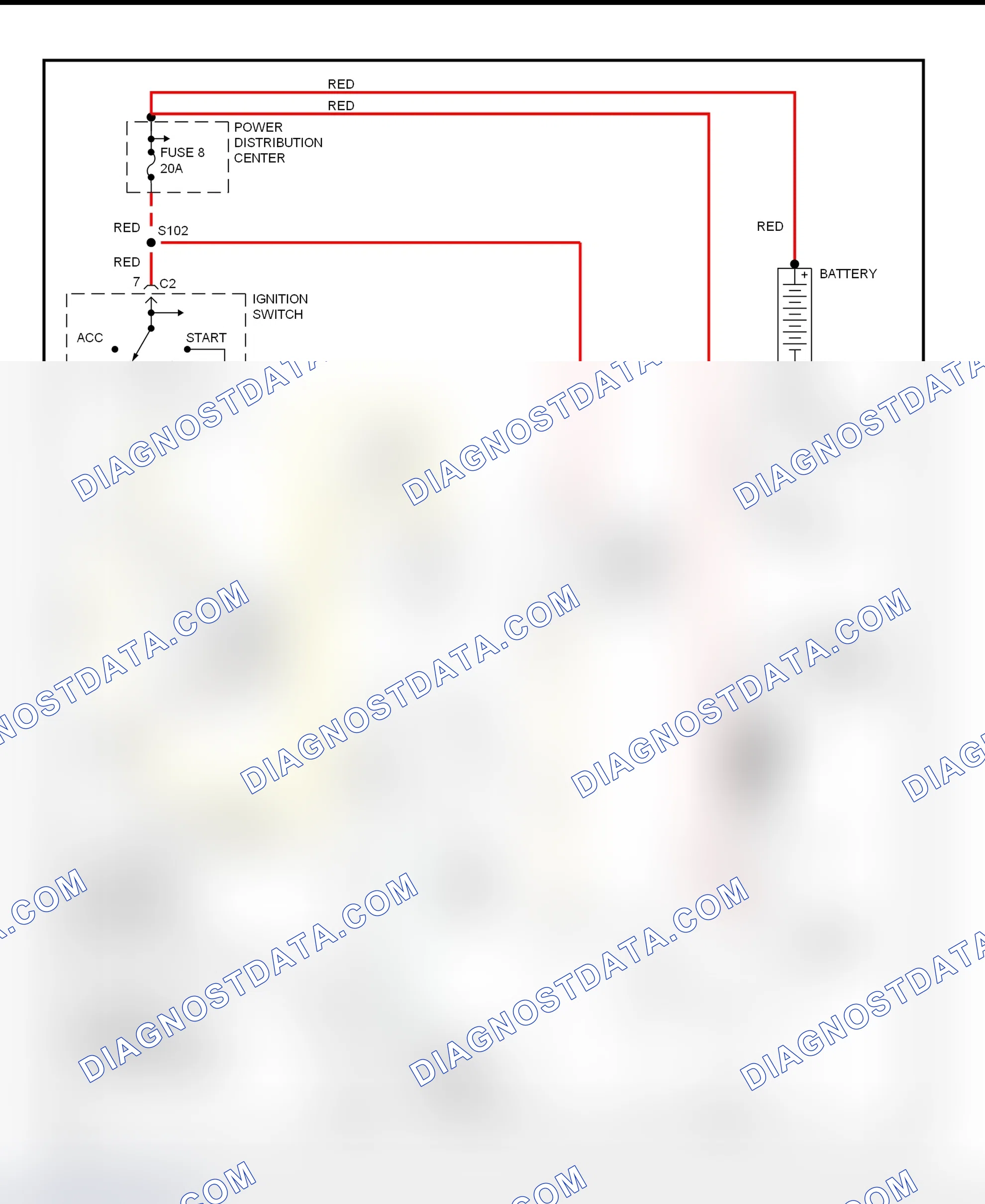 Fig. 4: Starting System Wiring Diagram (Breeze, Cirrus & Stratus)