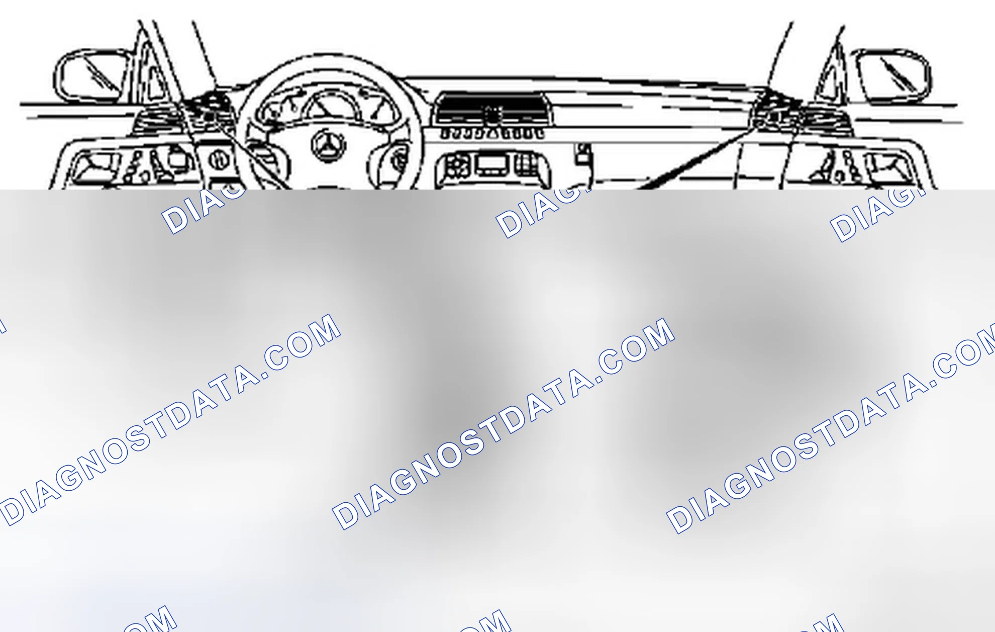 Scheme 17: Identifying Defroster And Side Nozzles - Model 220