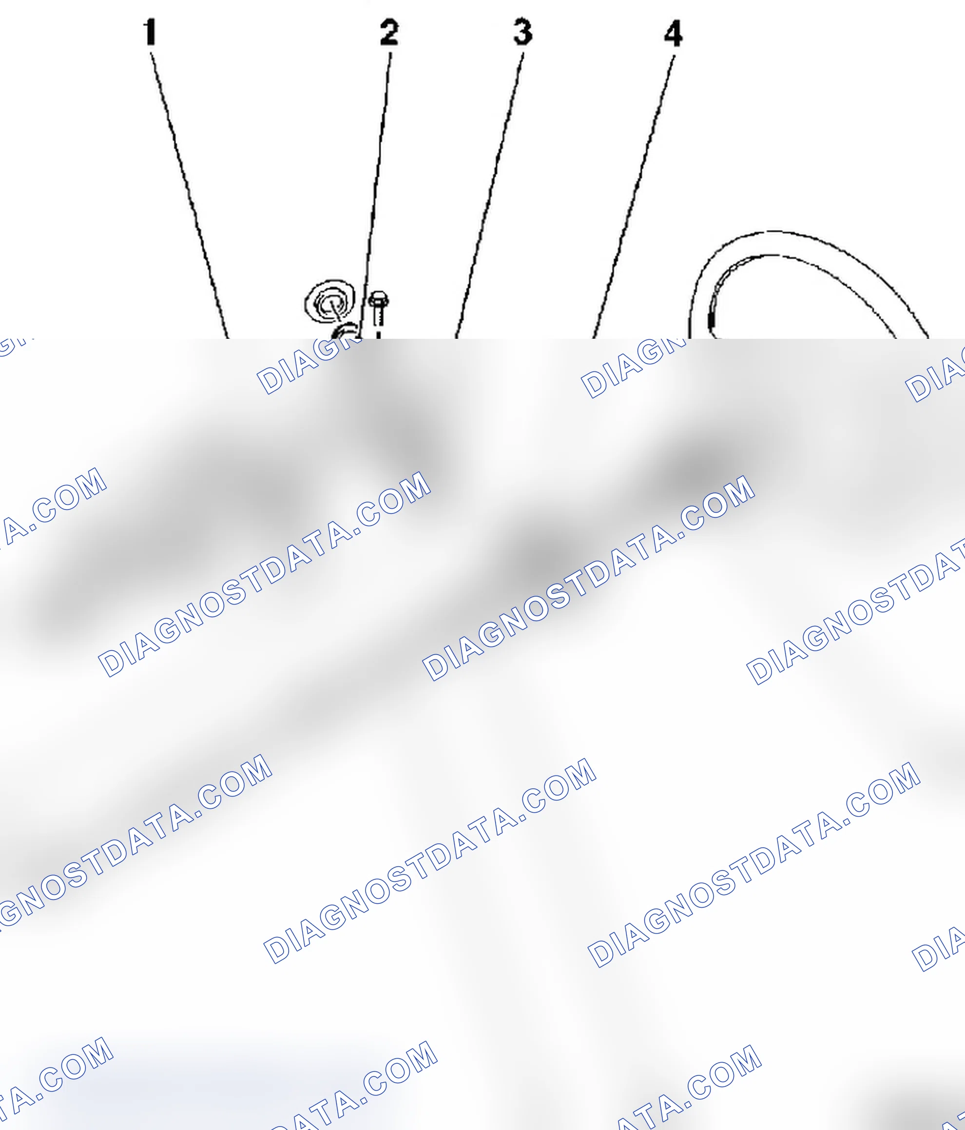 Illustration, Steering Column, Base Assembly