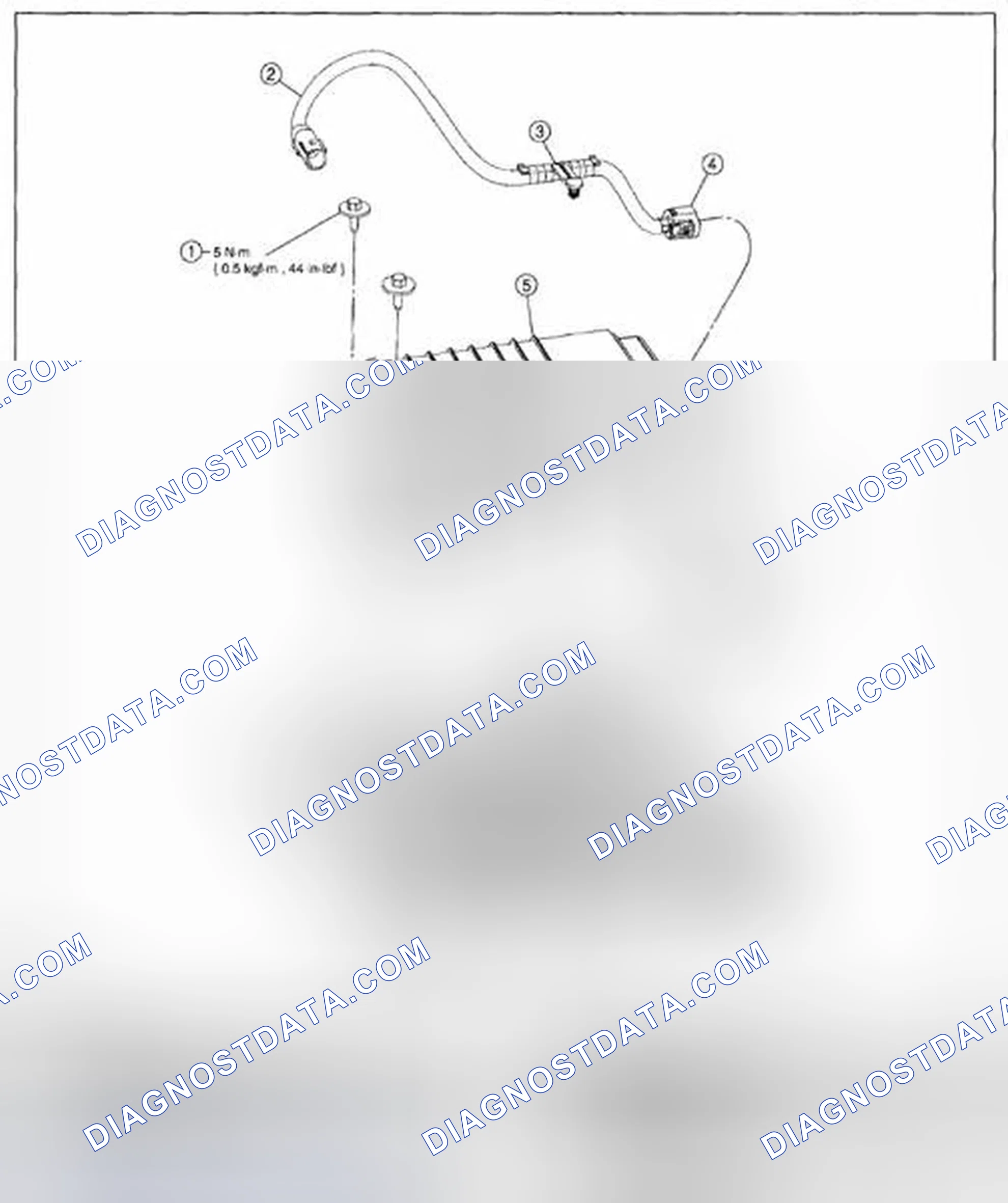 Scheme 5: EVAPORATIVE EMISSIONS CANISTER VENT SOLENOID REMOVAL/INSTALLATION - 2.5L AND 3.0L