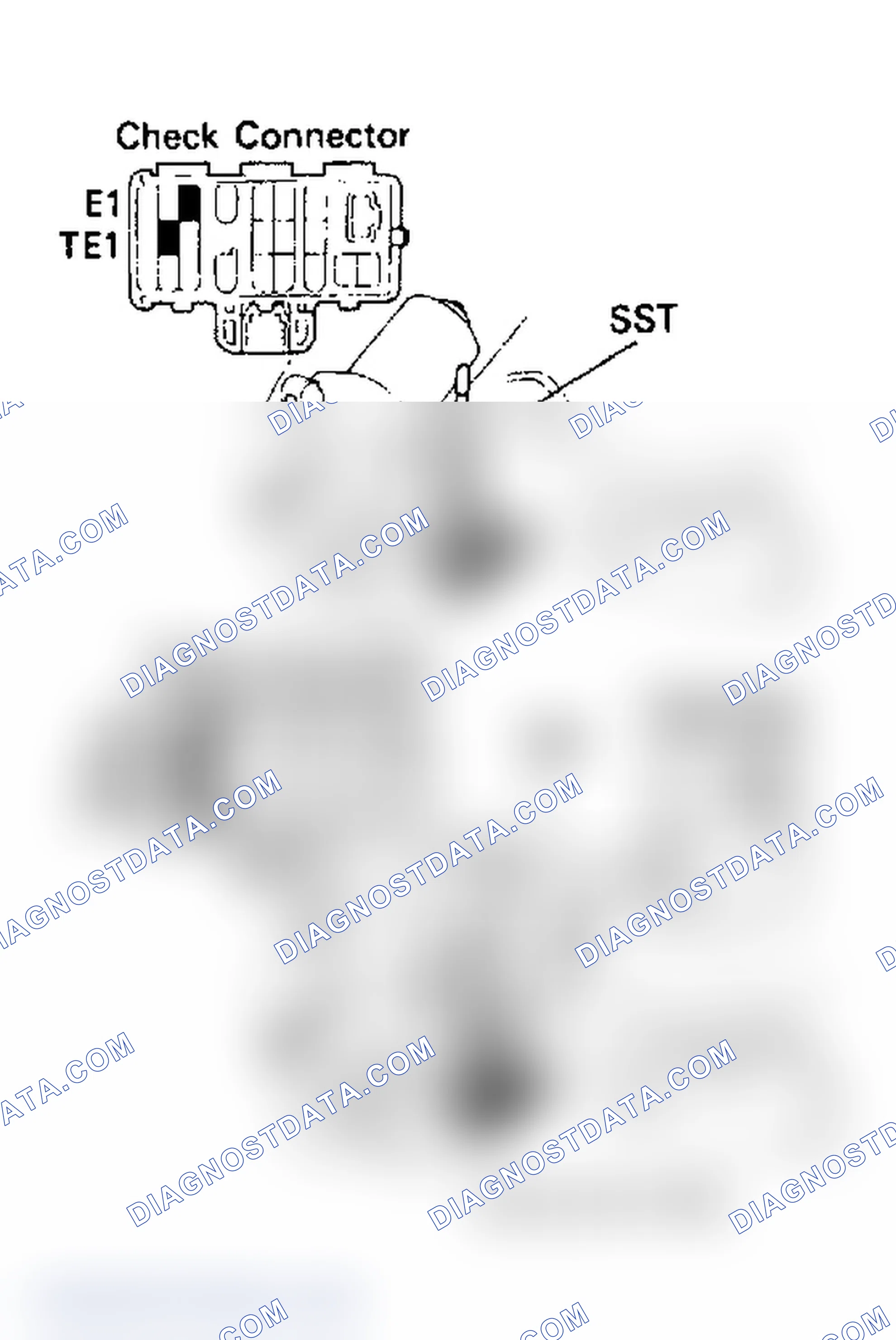 Scheme 30: Code 21, 27, 28/Test No. 4 Component Diagram Right Oxygen Sensor Test