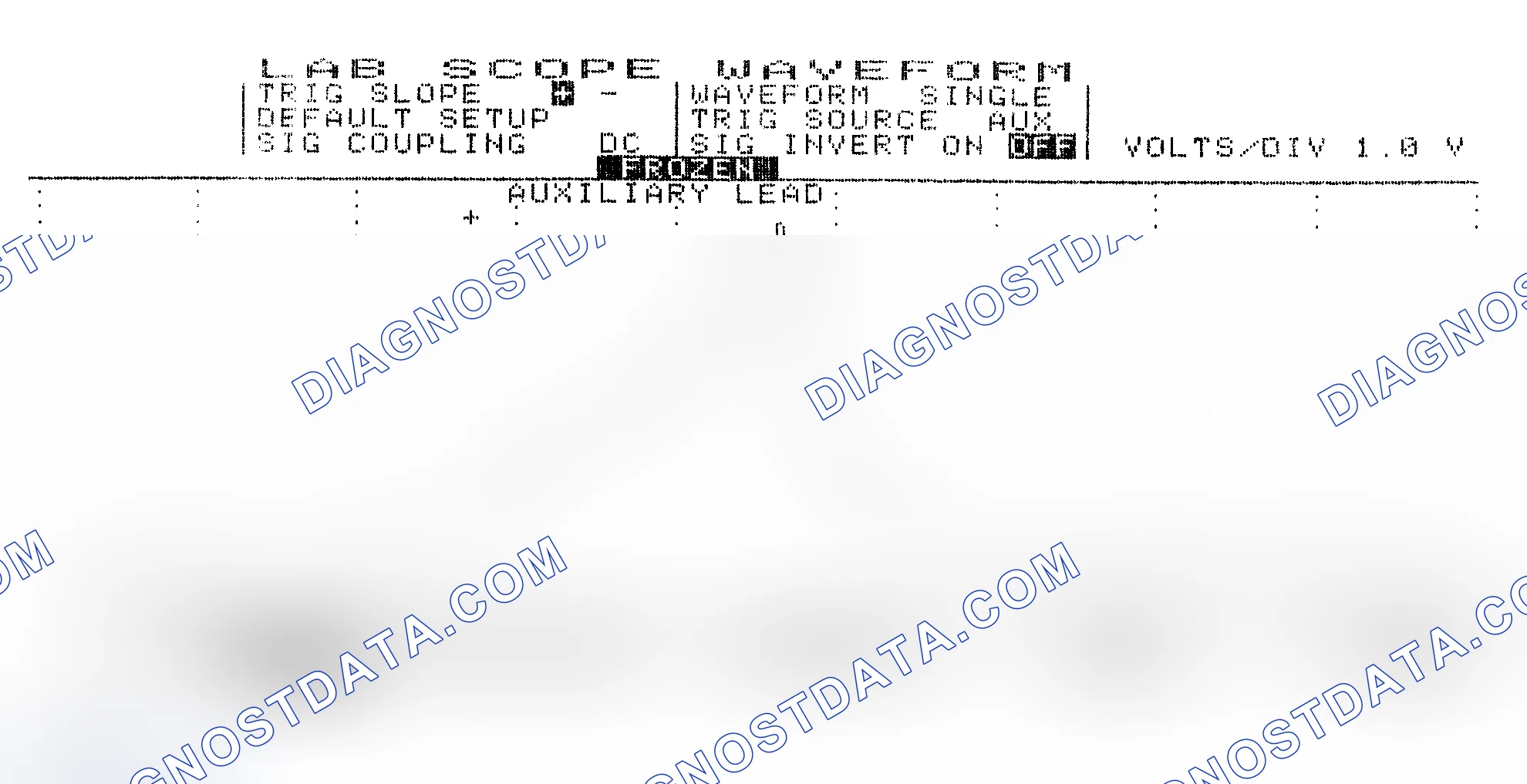 Scheme 19: Single Injector w/Excessive Current Flow - Current Pattern